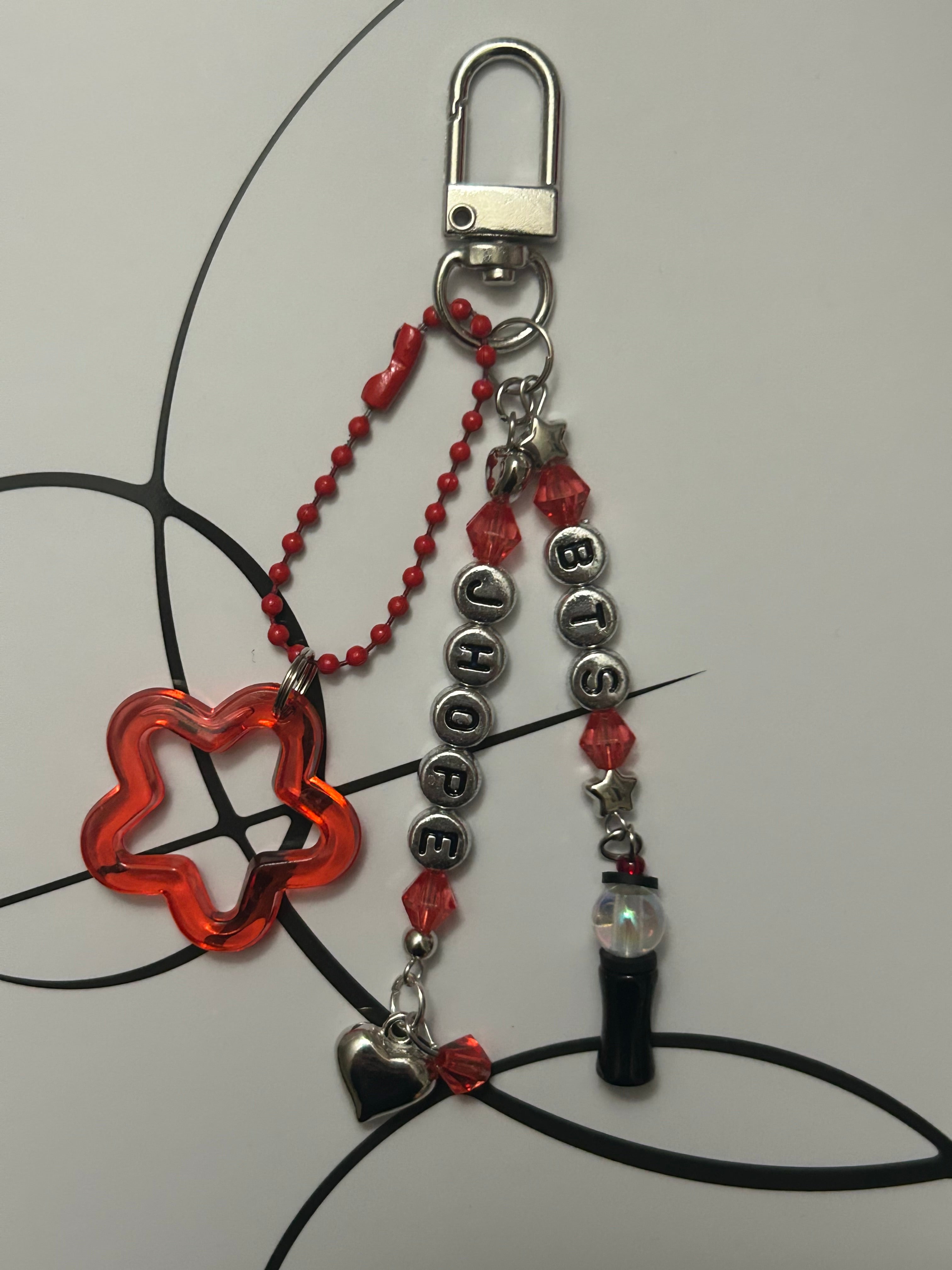 Kpop boy band inspired keychain