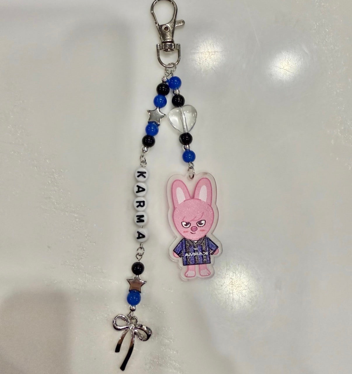 SKZ KARMA inspired keychain