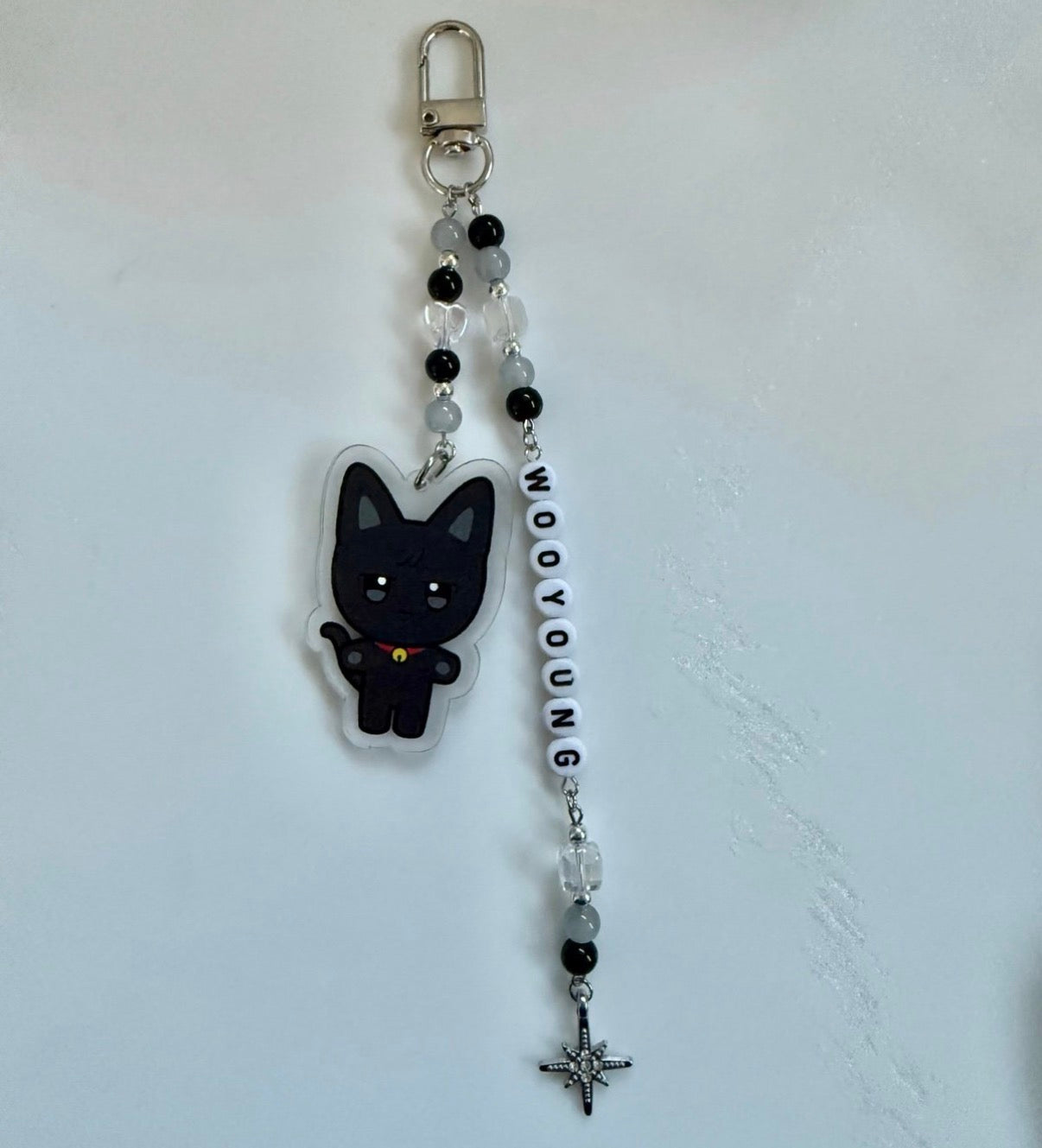 ATEEZ ANITEEZ inspired beaded keychain
