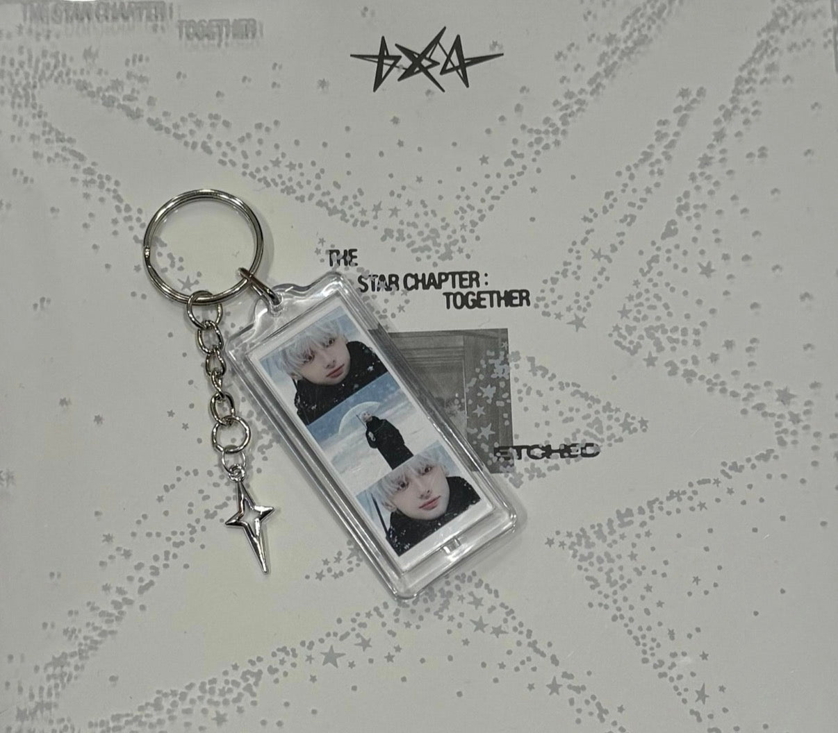 Kpop boyband inspired keychain
