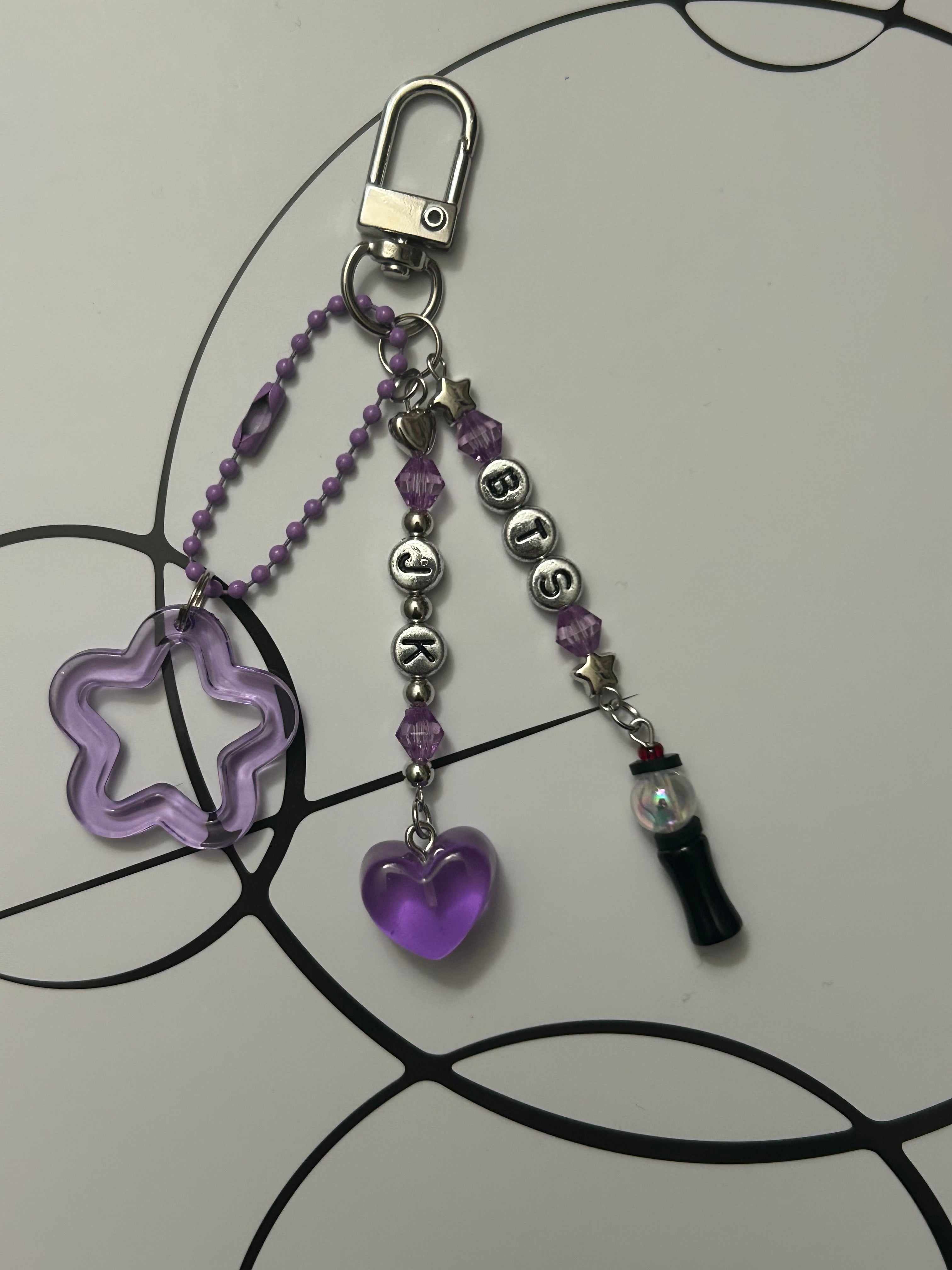 Kpop boy band inspired keychain