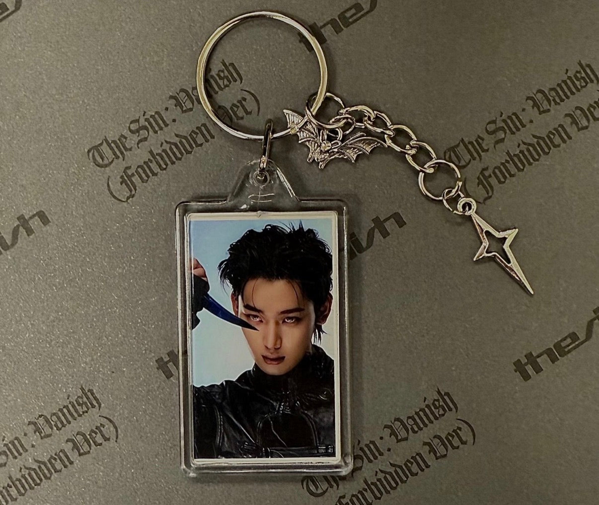 Kpop boyband inspired keychain