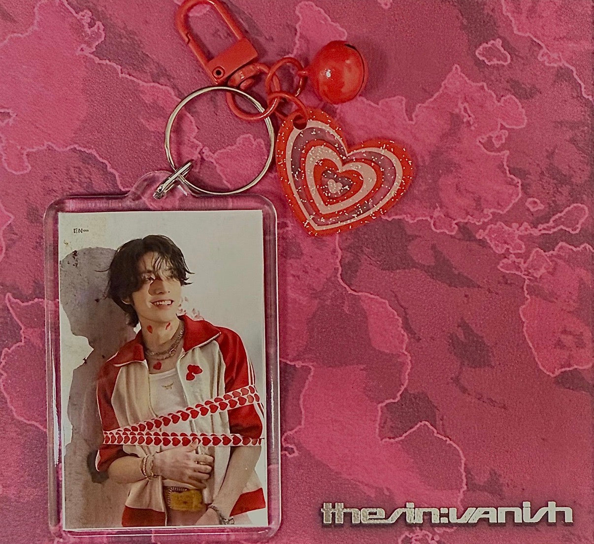 Kpop boyband inspired keychain