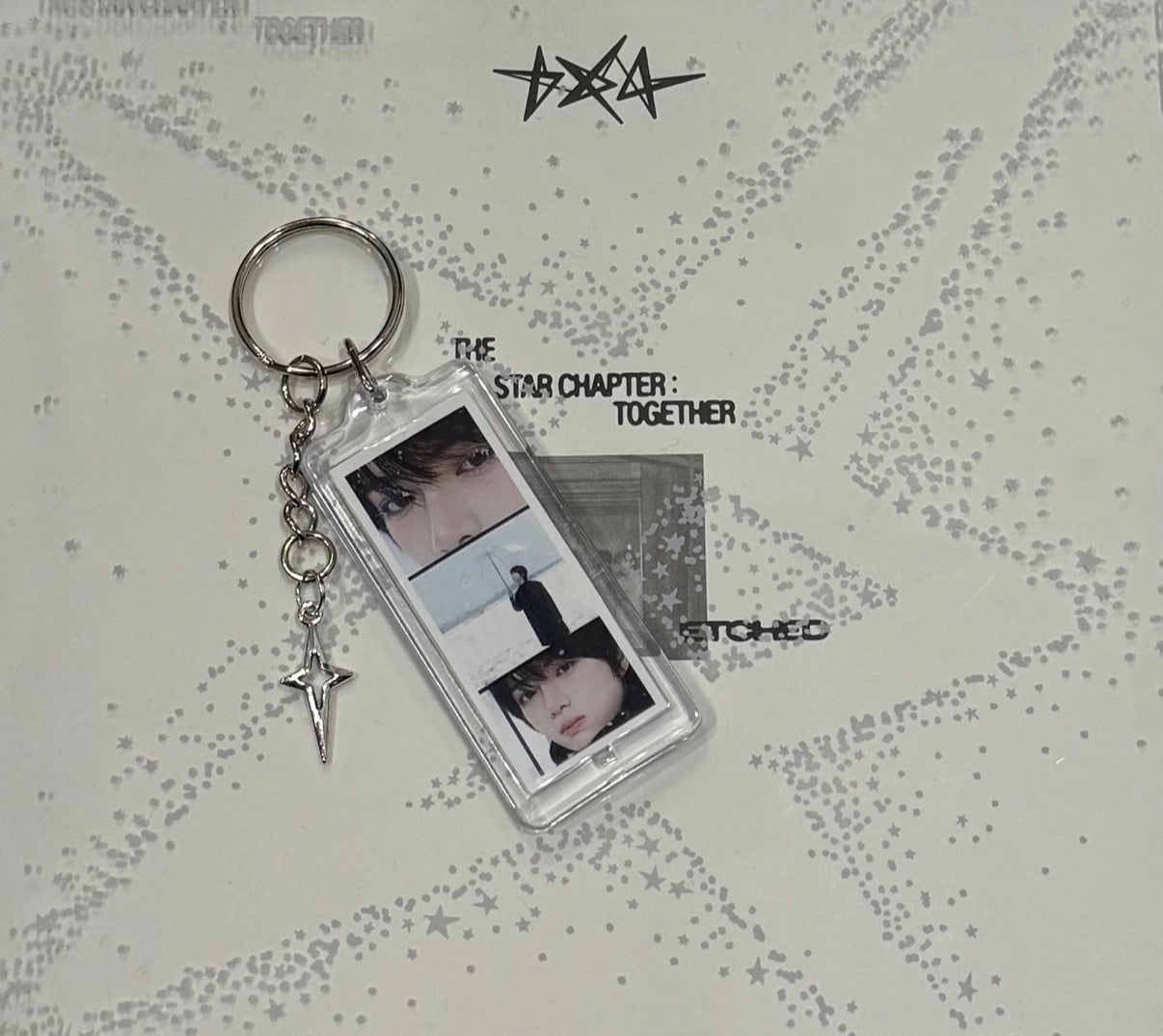 Kpop boyband inspired keychain