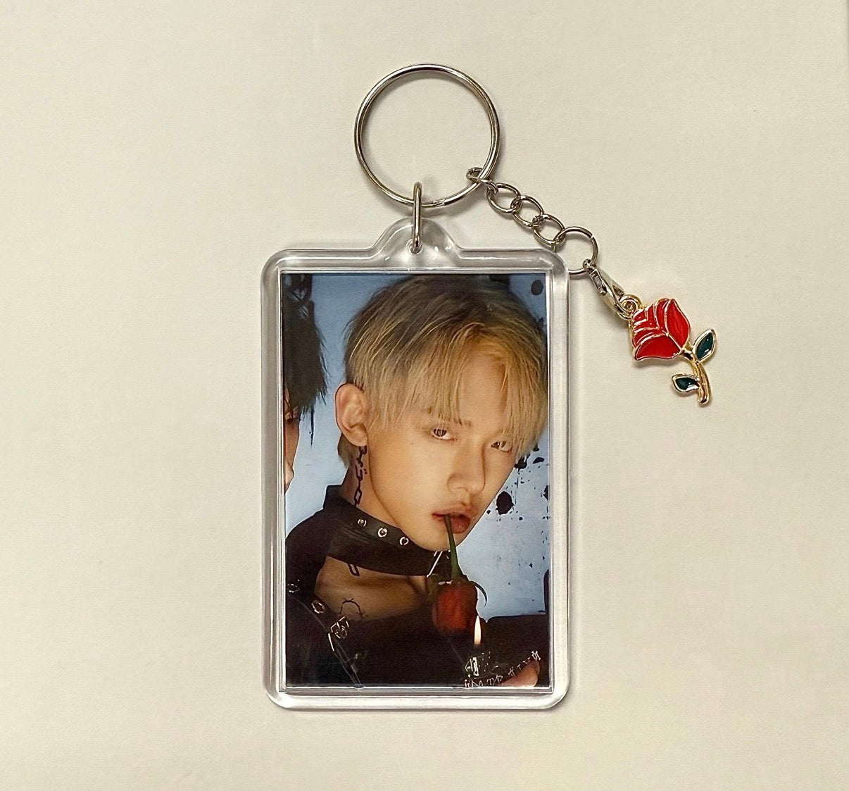 Kpop boyband inspired keychain