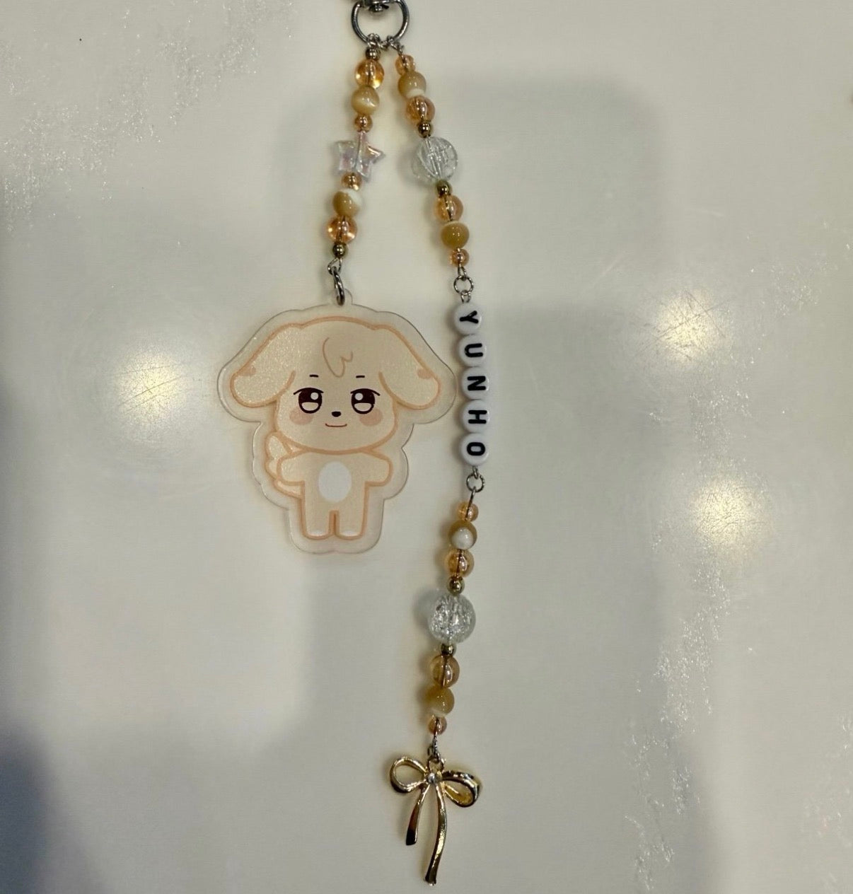 ATEEZ ANITEEZ inspired beaded keychain