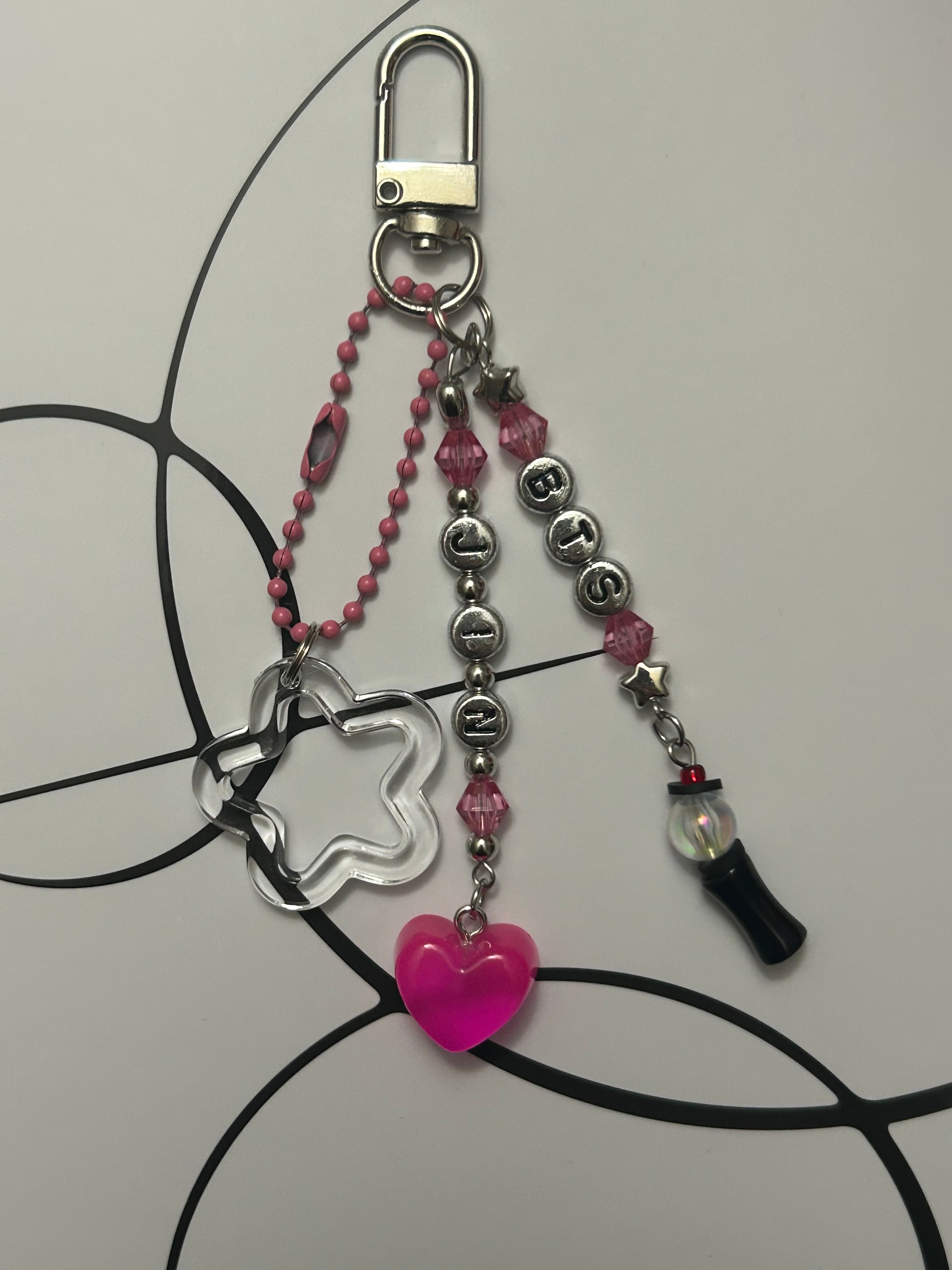 Kpop boy band inspired keychain
