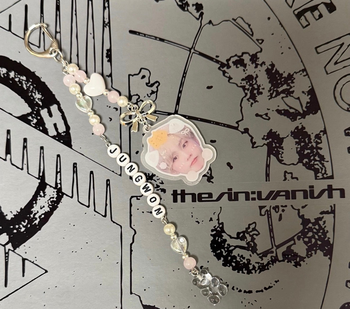 Kpop boyband inspired keychain