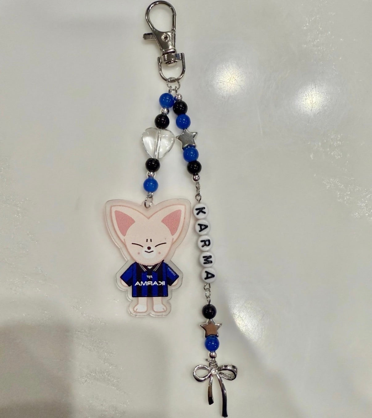 SKZ KARMA inspired keychain