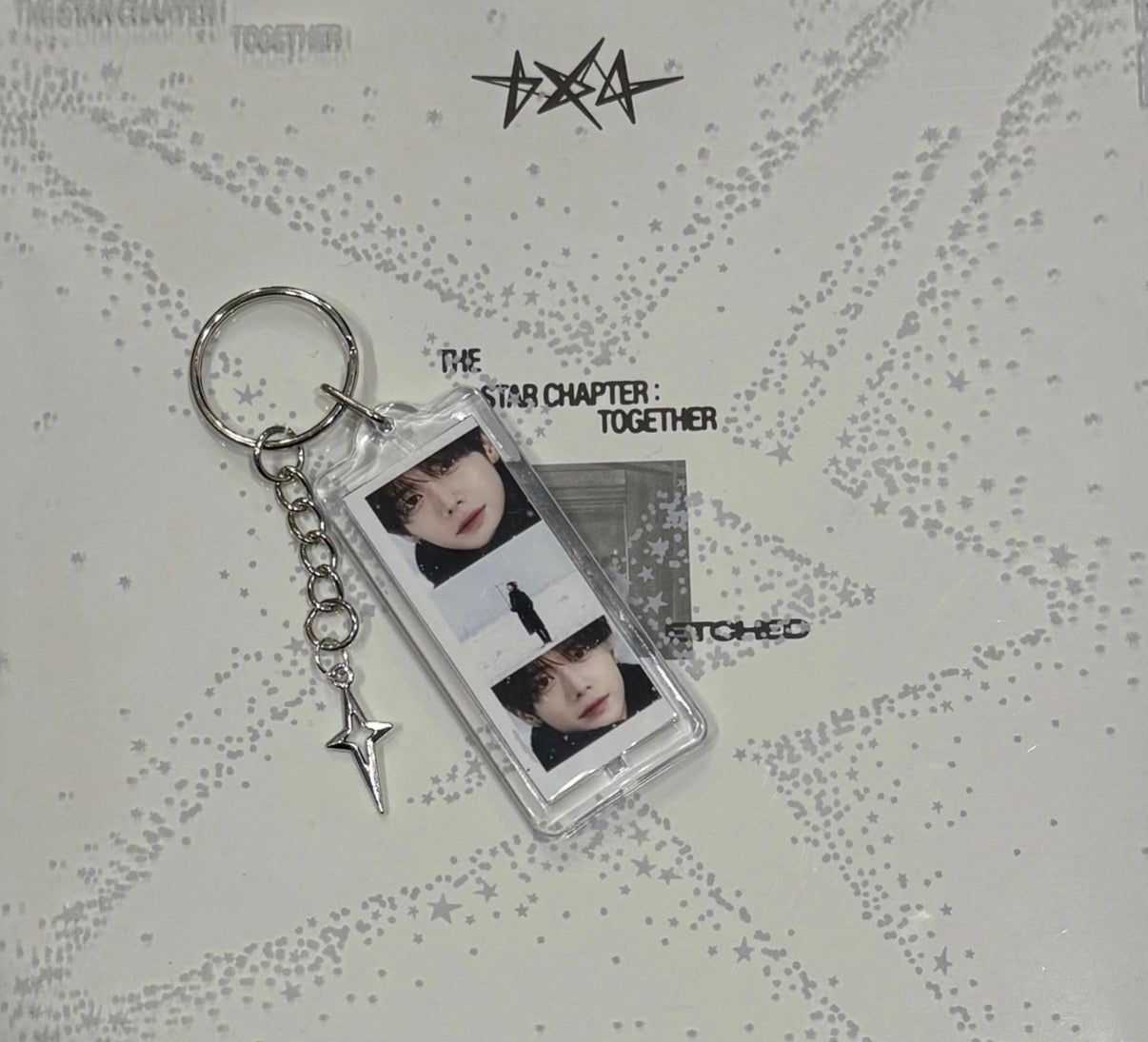Kpop boyband inspired keychain