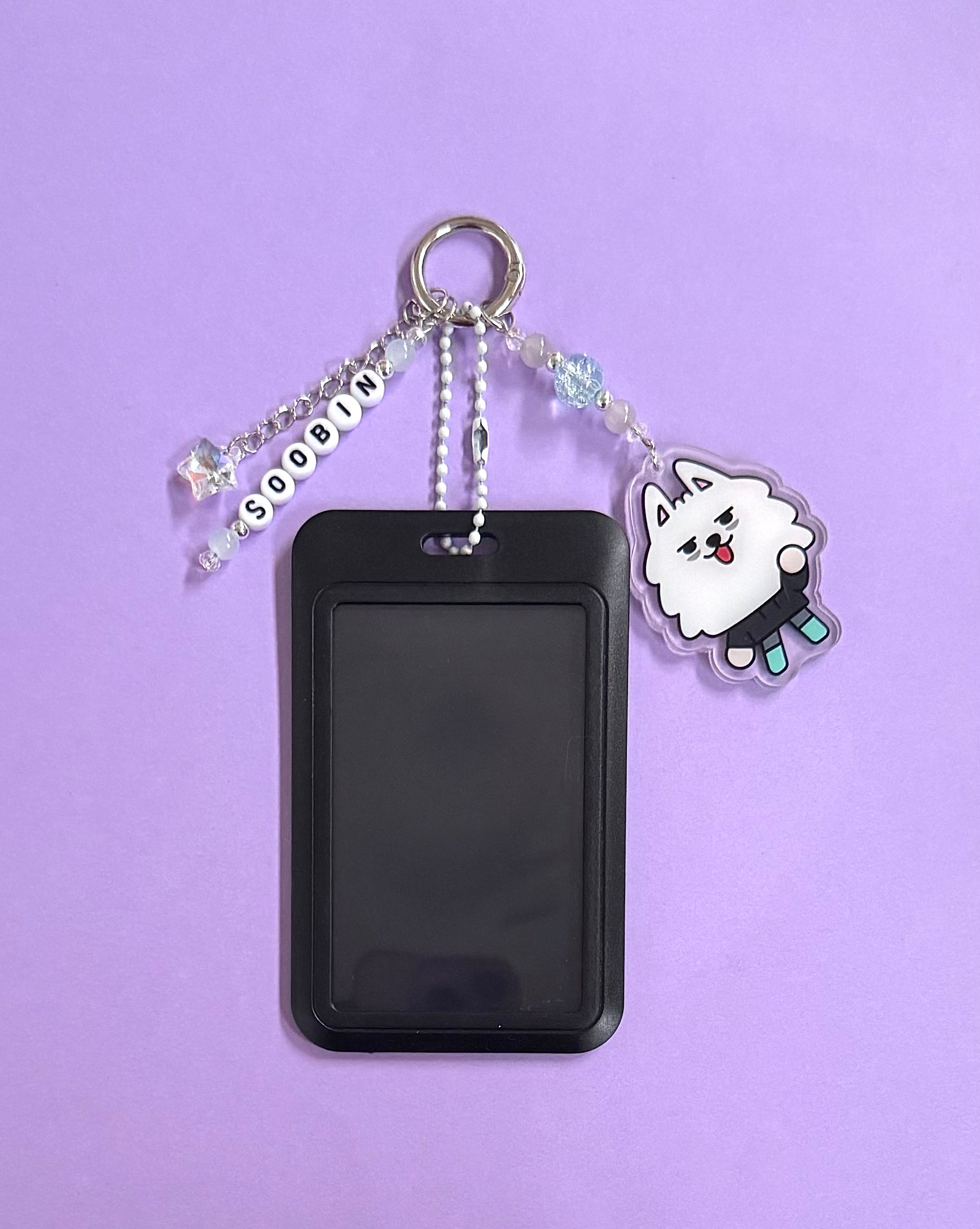 Kpop boyband inspired photo card holder
