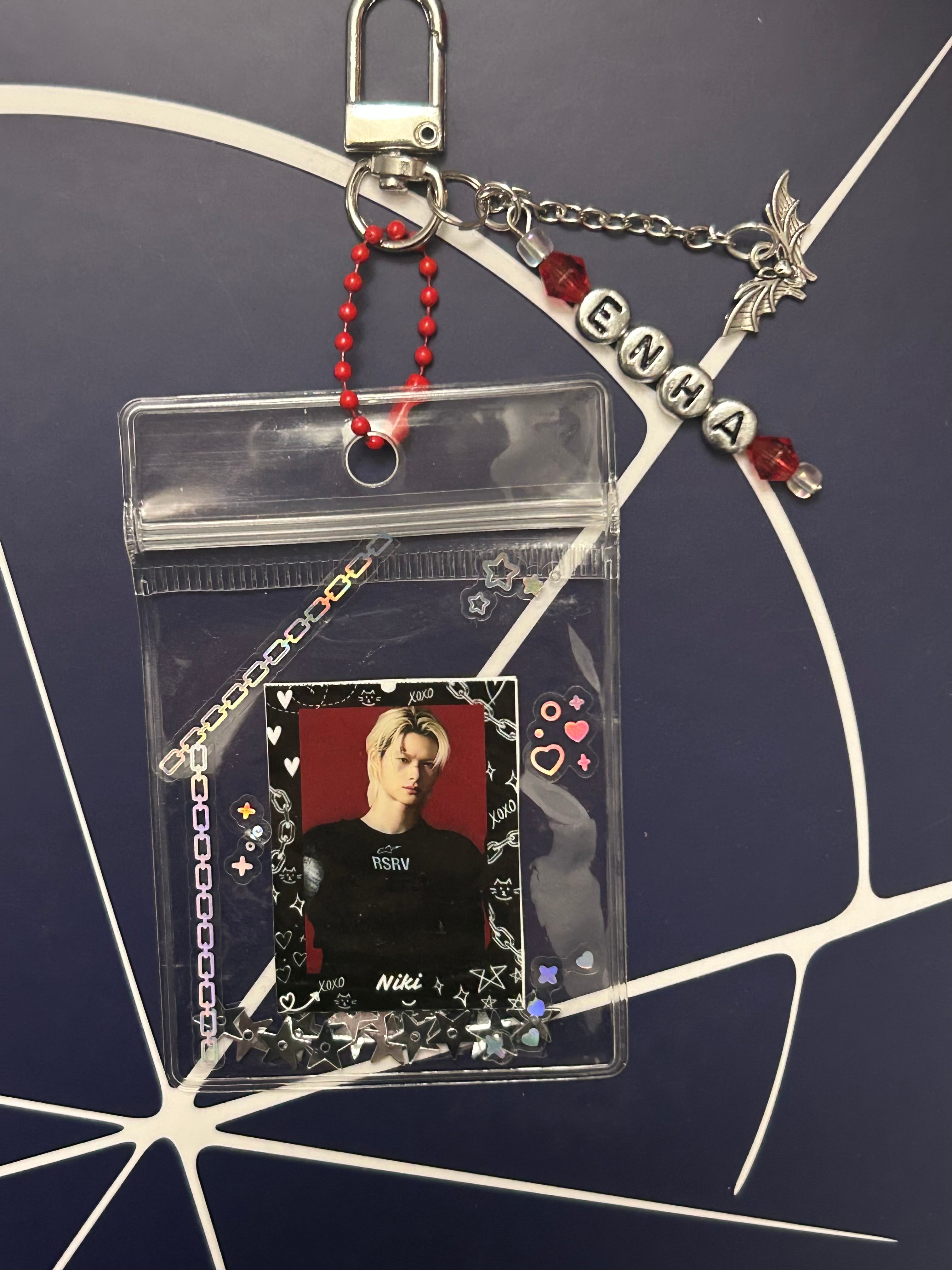 Kpop boyband inspired keychain