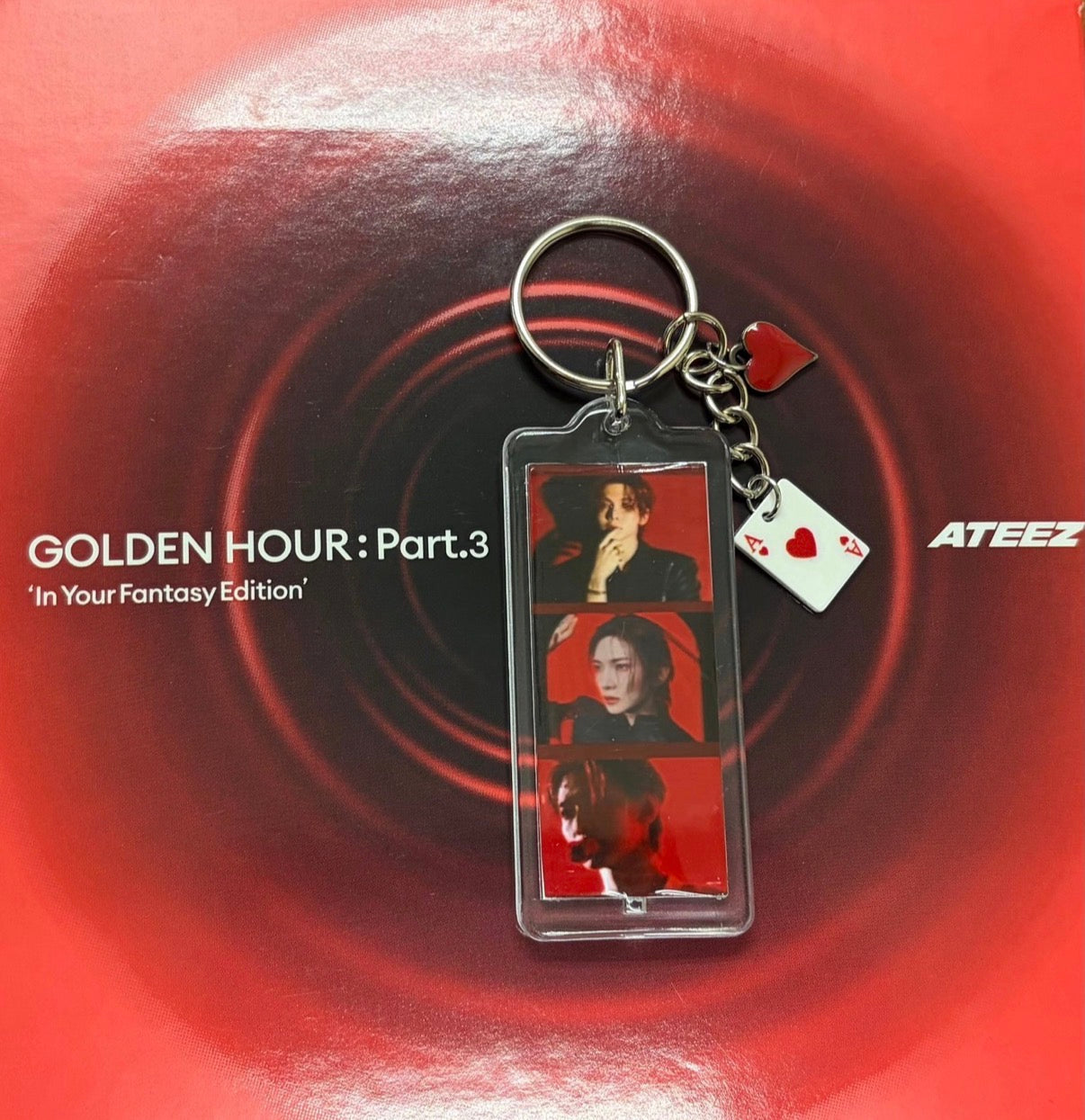 ATEEZ IYF inspired keychain