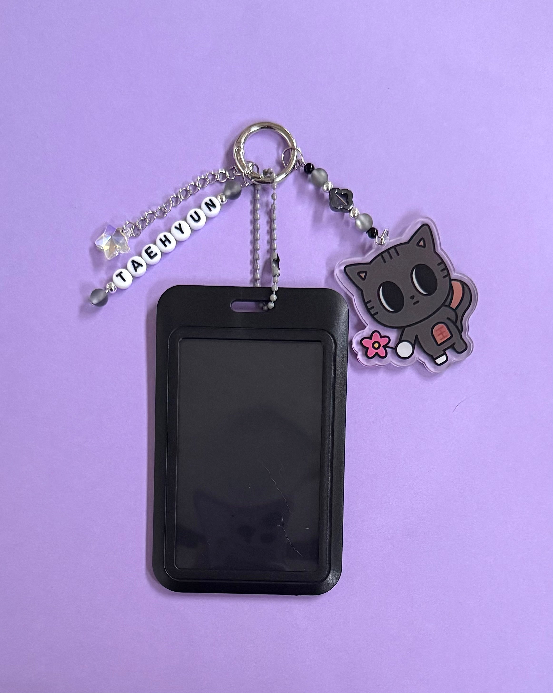 Kpop boyband inspired photo card holder