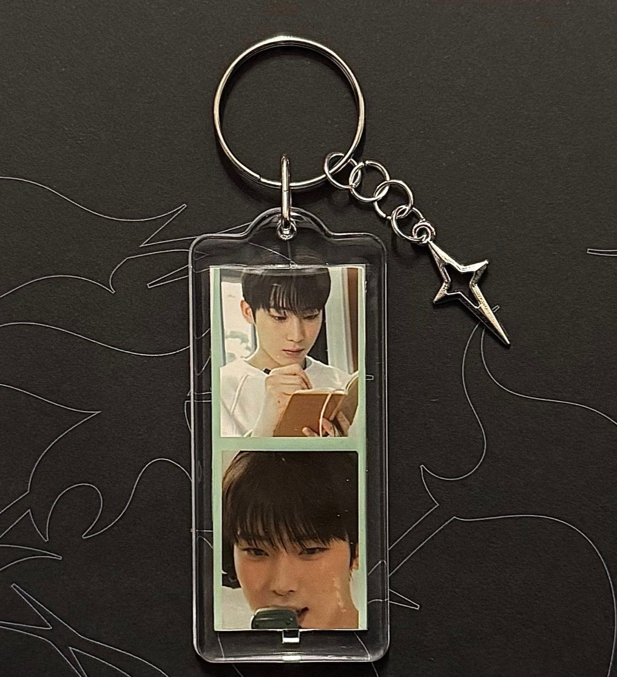 Kpop boyband inspired keychain