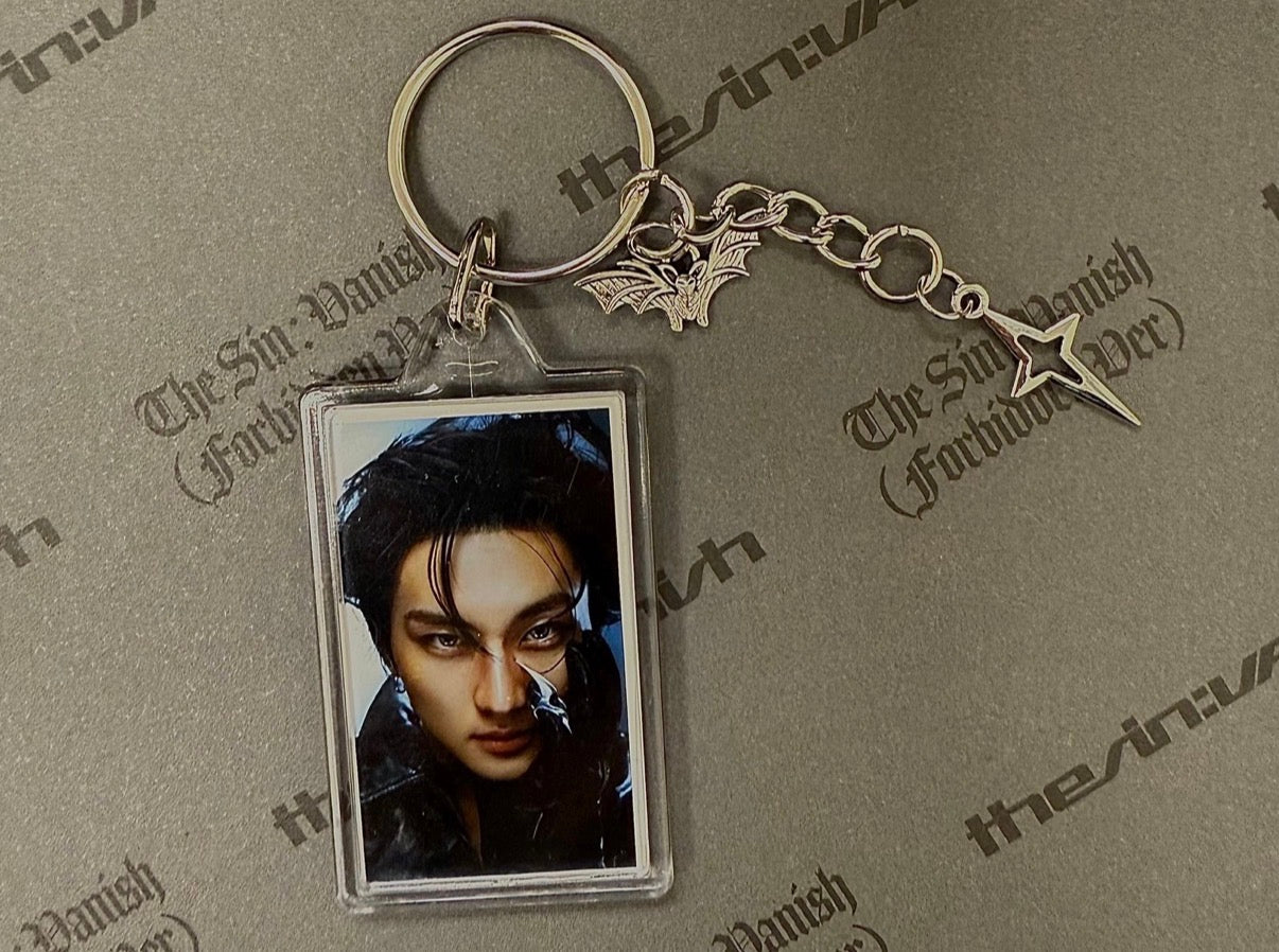 Kpop boyband inspired keychain