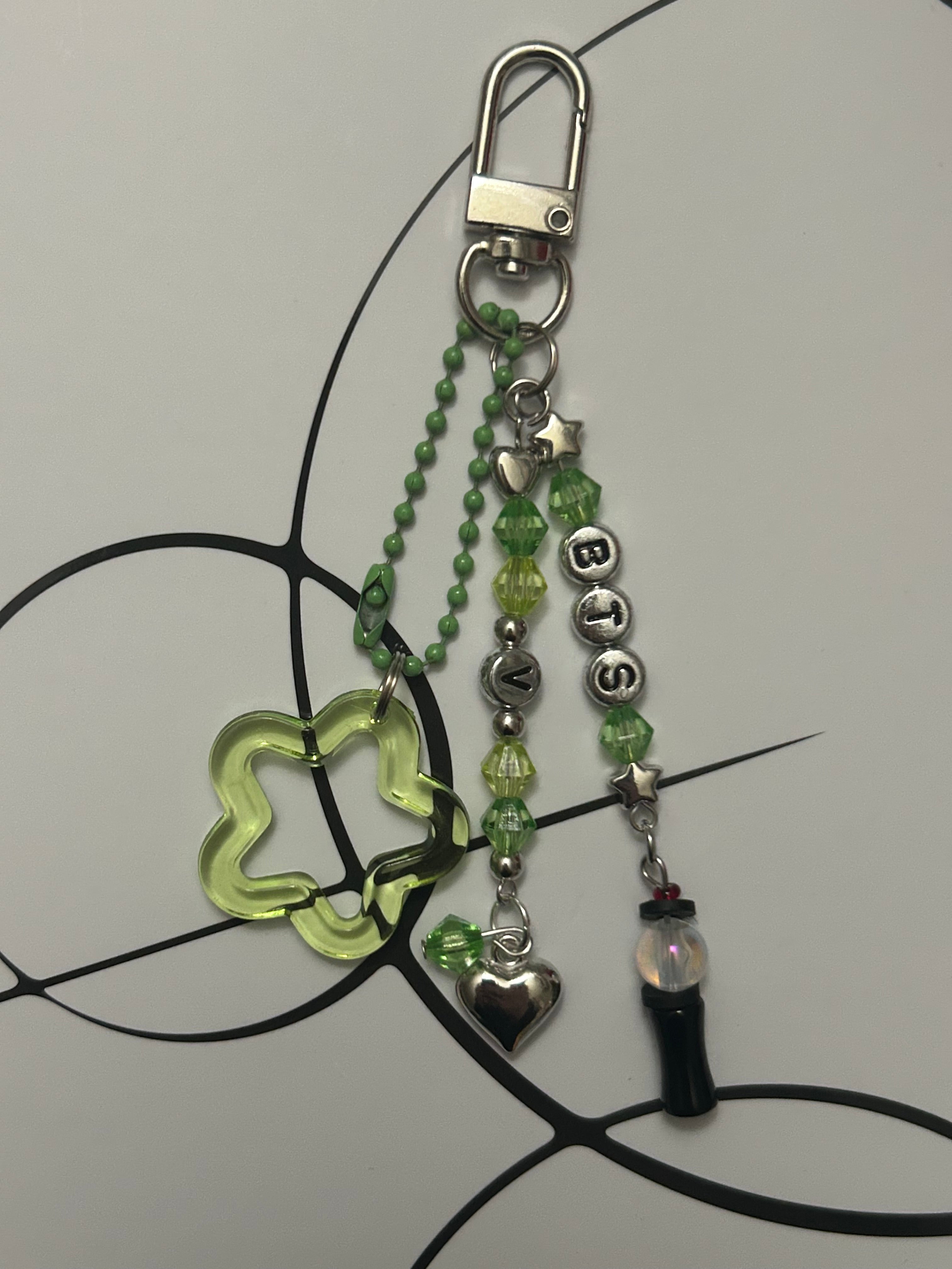 Kpop boy band inspired keychain