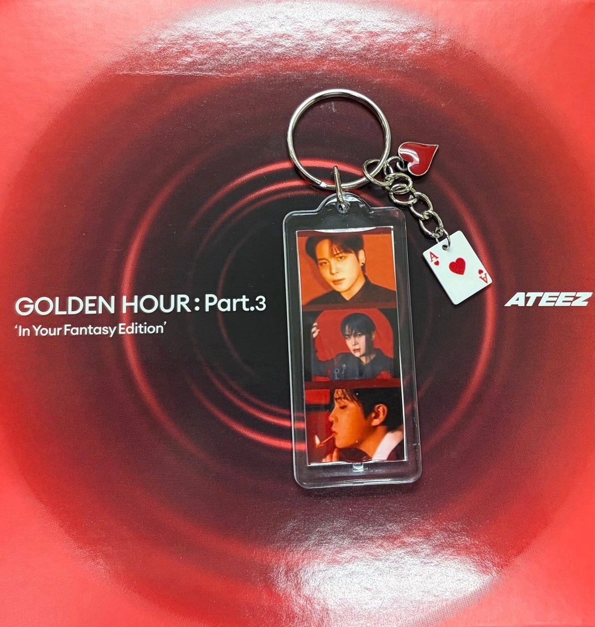 ATEEZ IYF inspired keychain