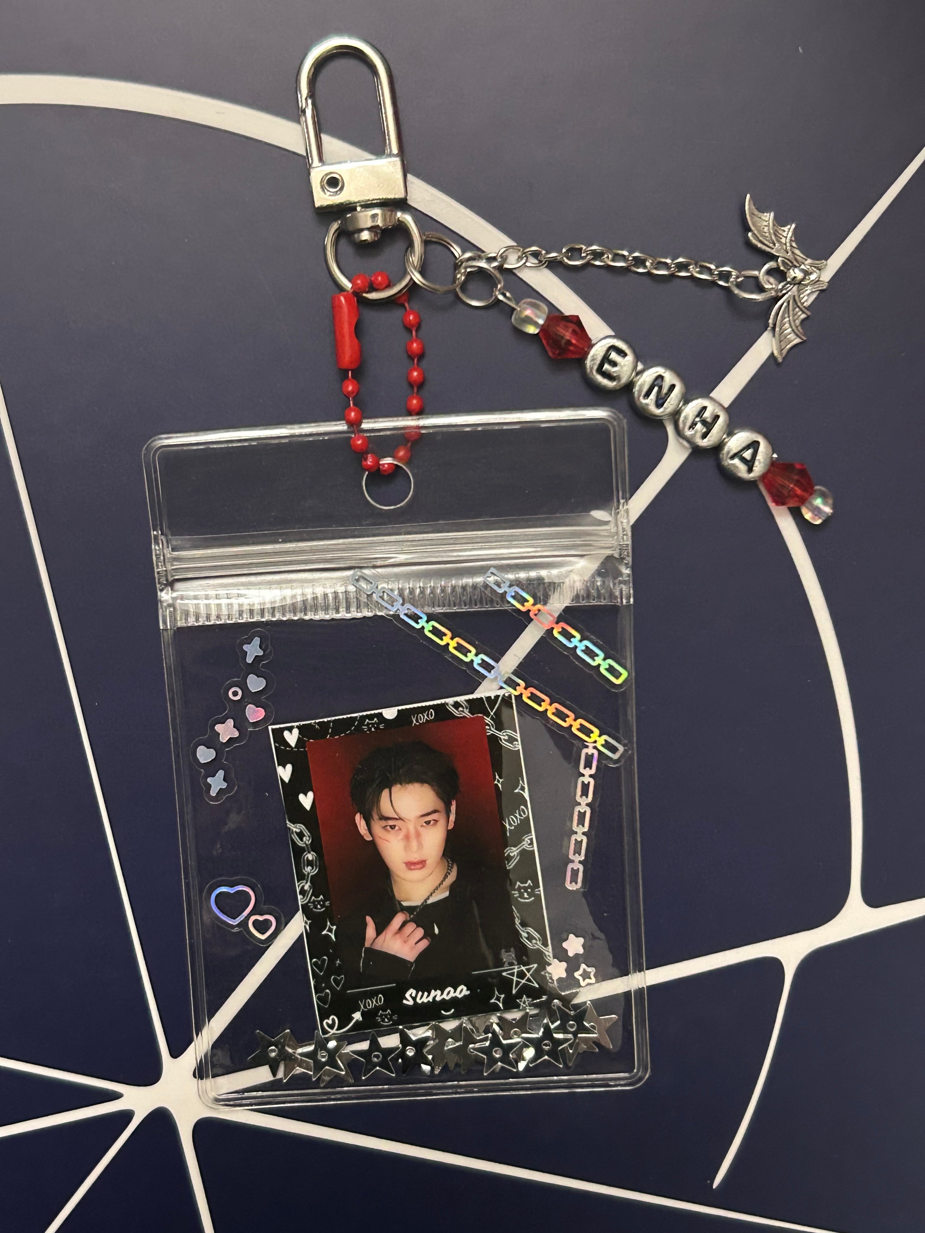 Kpop boyband inspired keychain