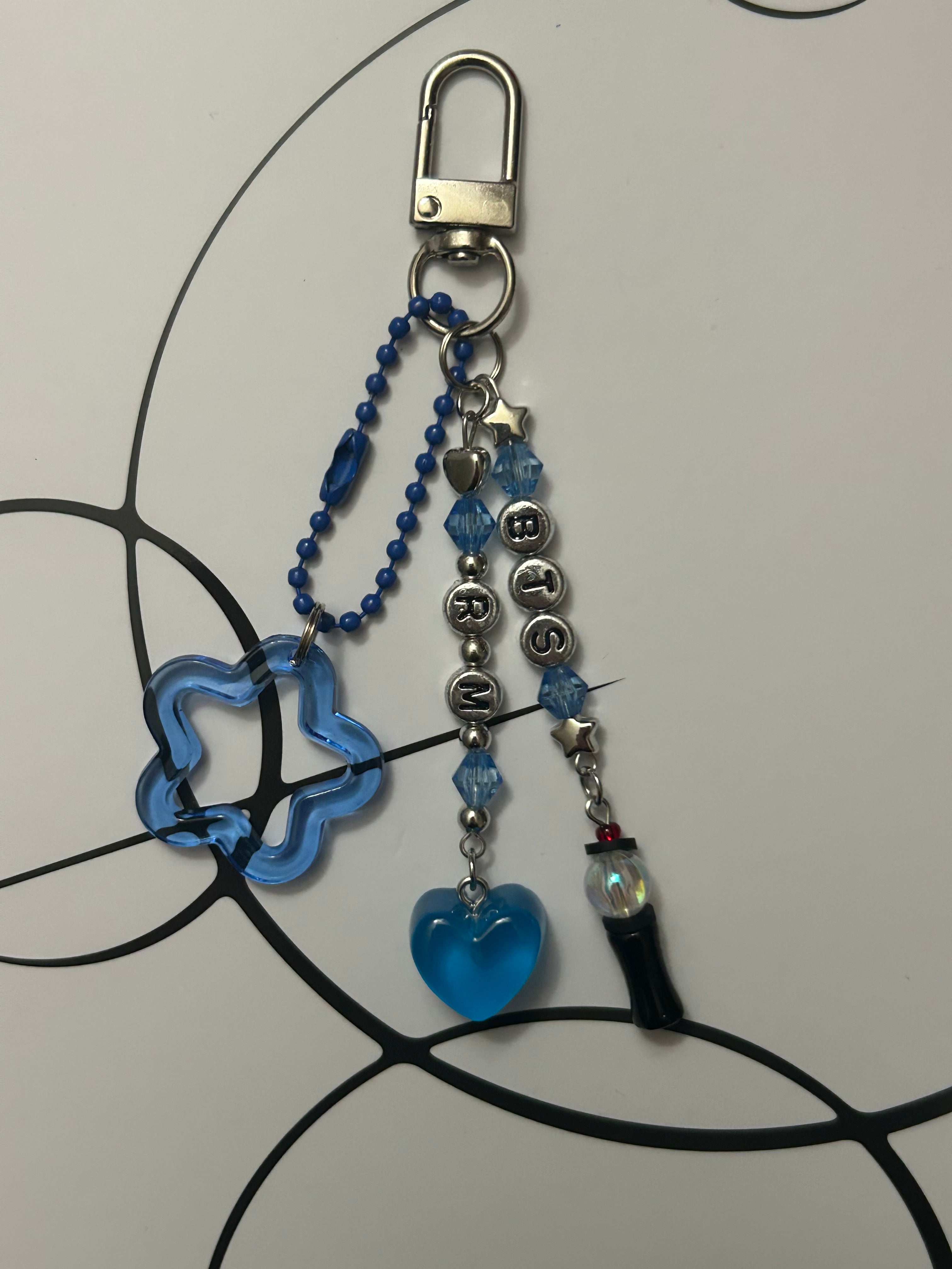 Kpop boy band inspired keychain