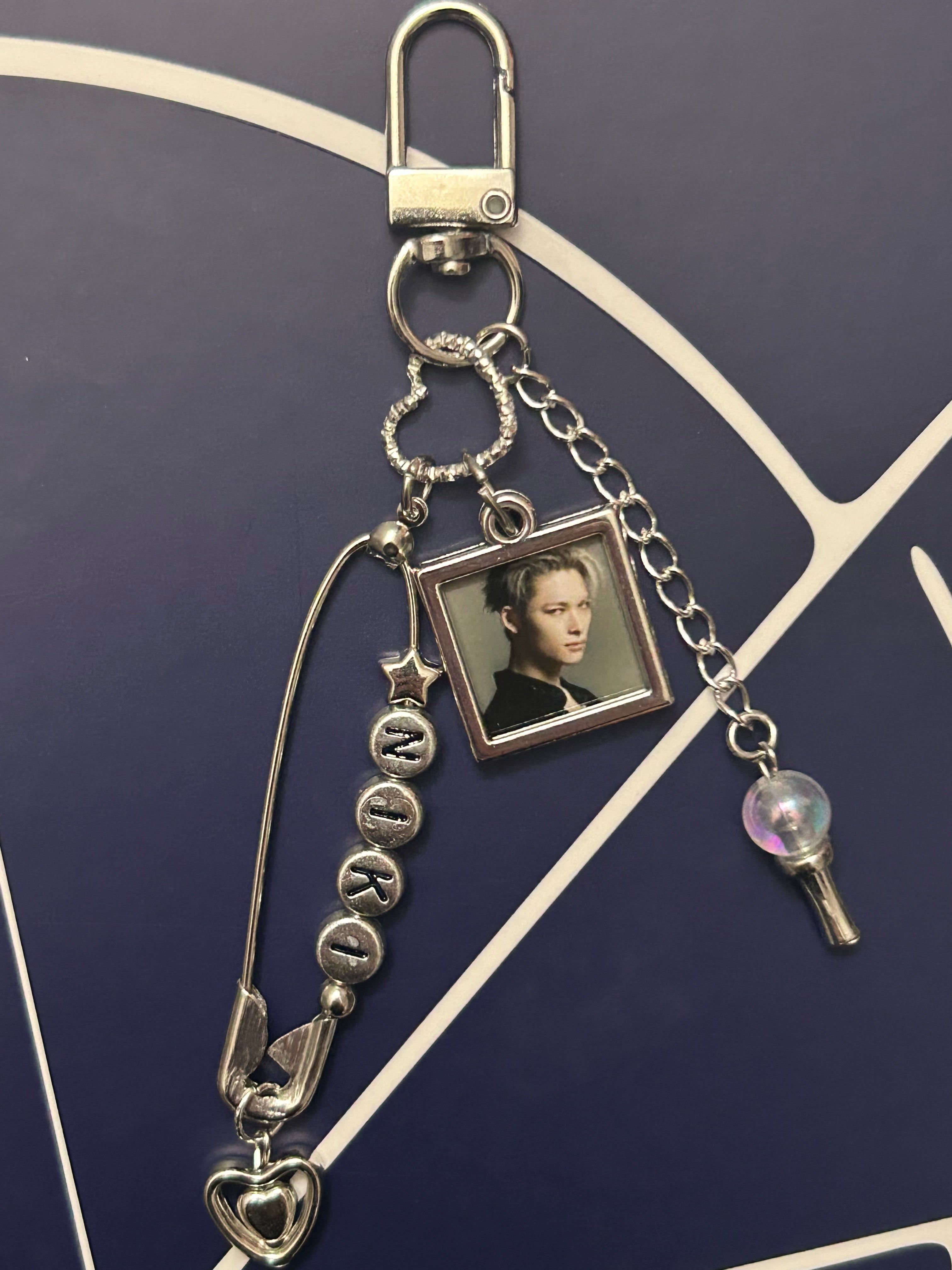 Kpop boyband inspired keychain