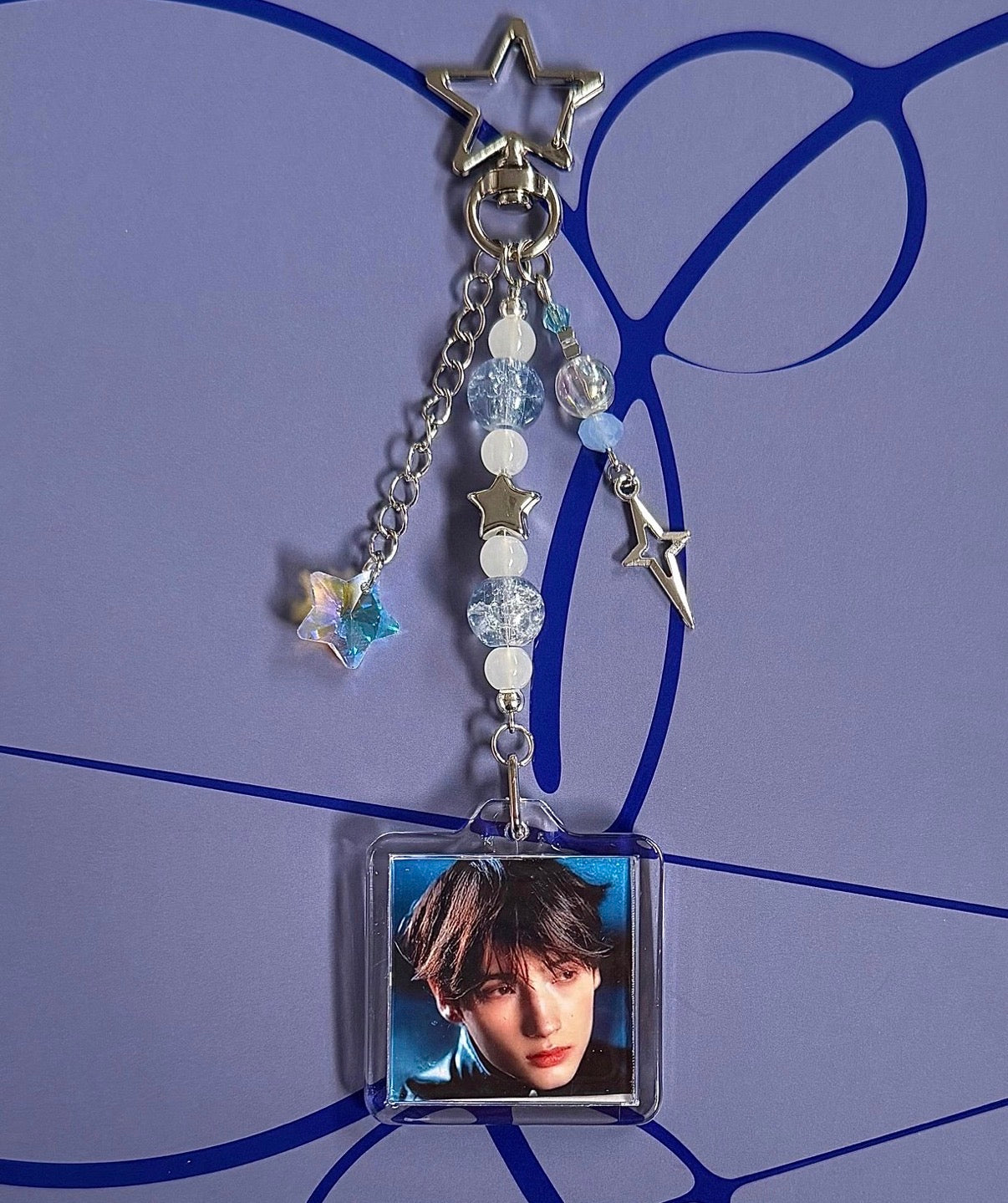 Kpop boyband inspired keychain
