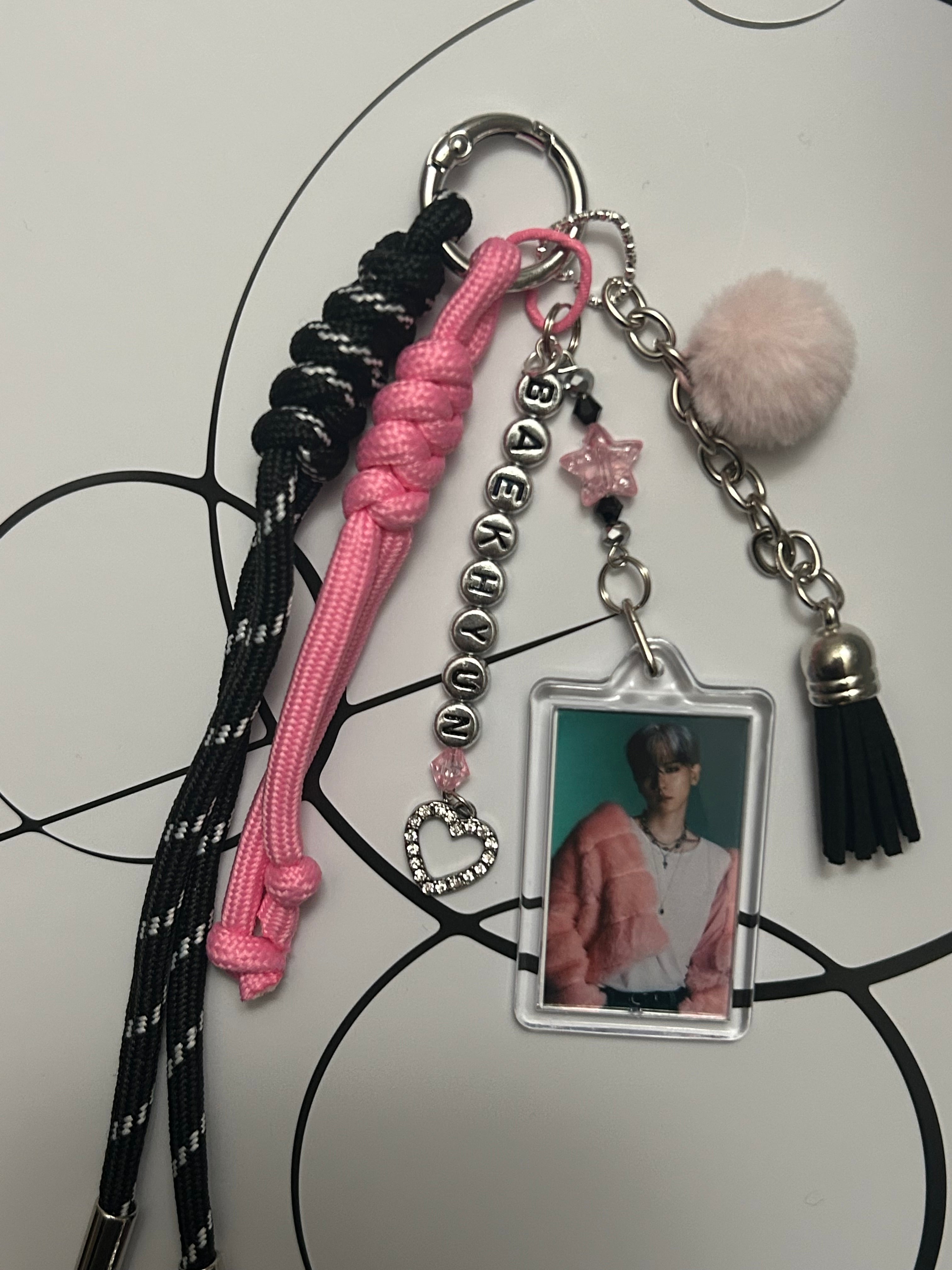 Baekhyun inspired bag charm