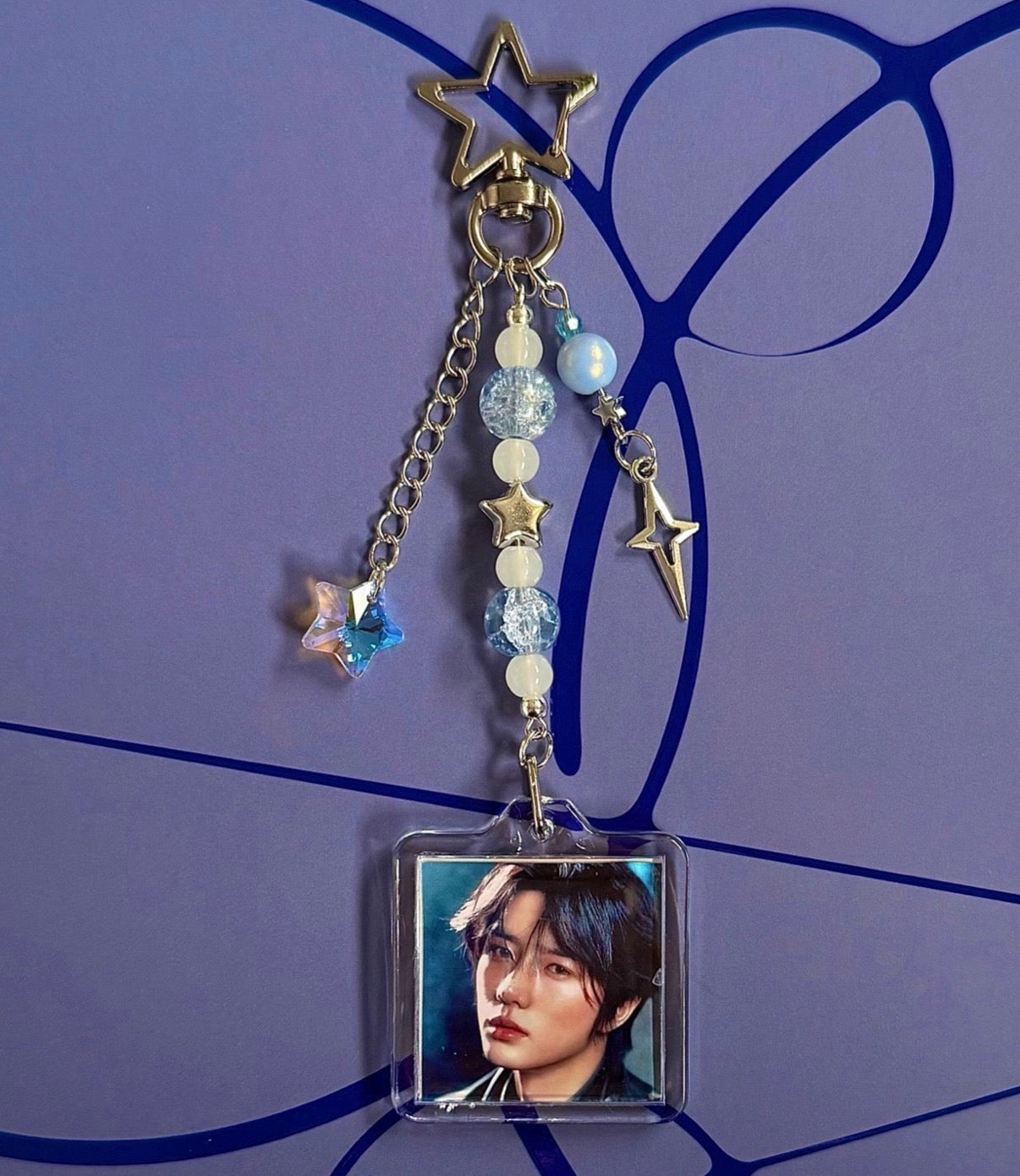 Kpop boyband inspired keychain
