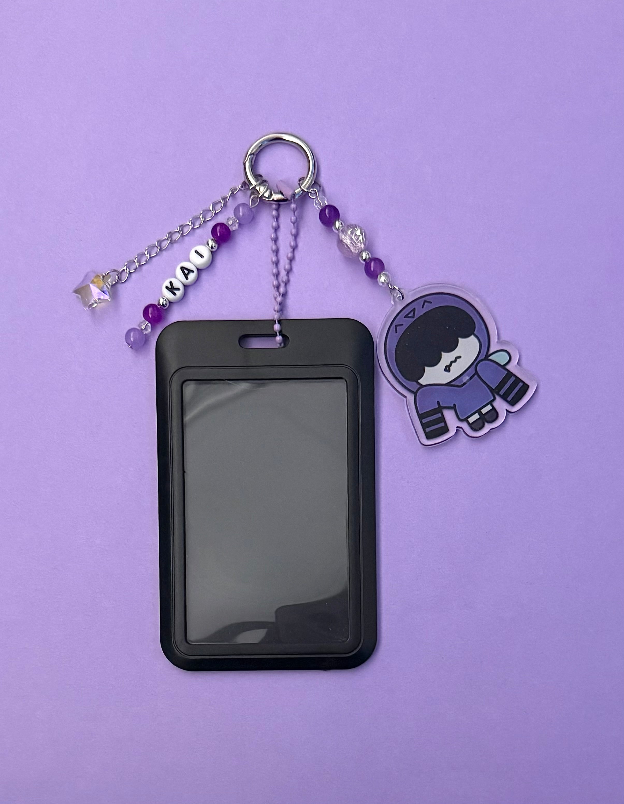 Kpop boyband inspired photo card holder