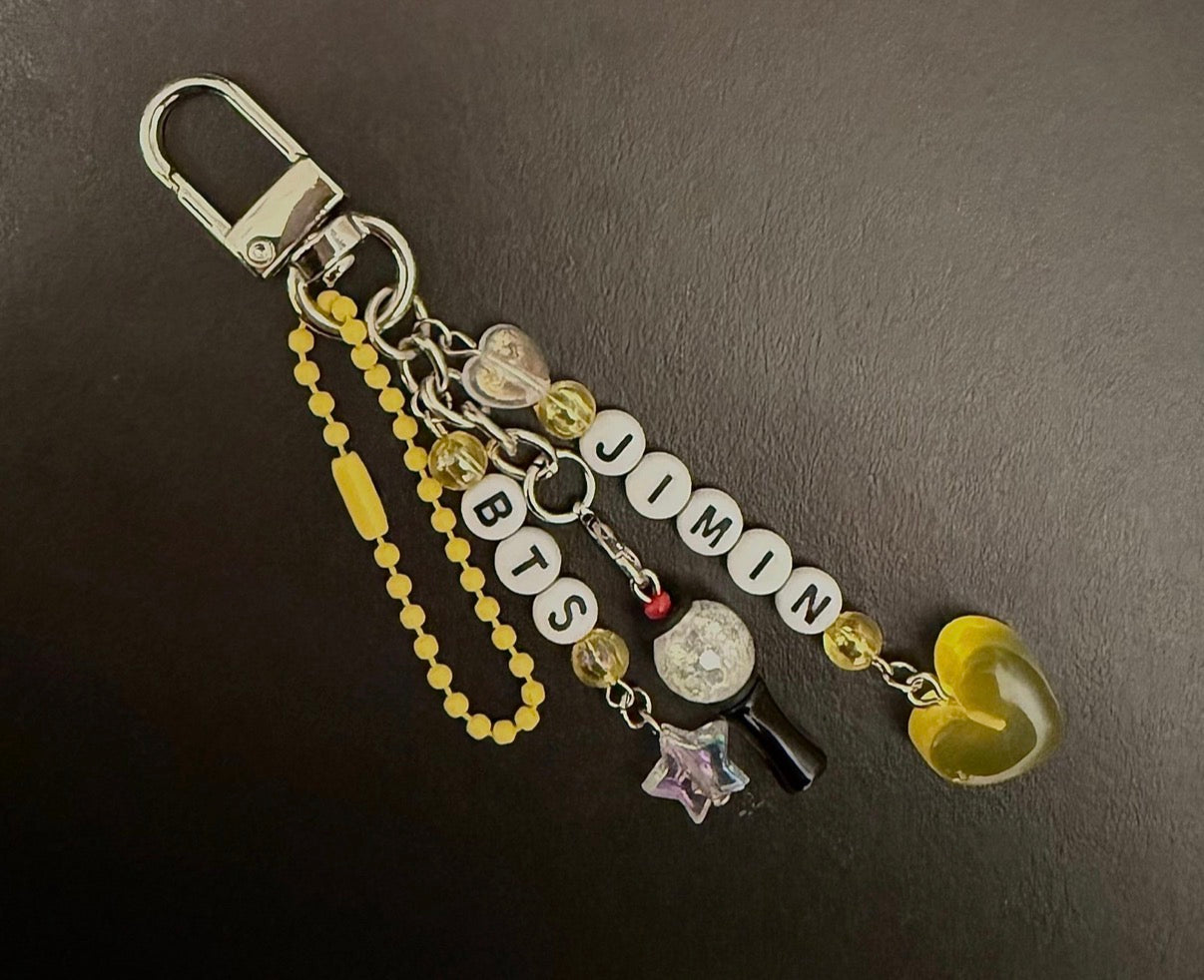 Kpop boyband inspired keychain