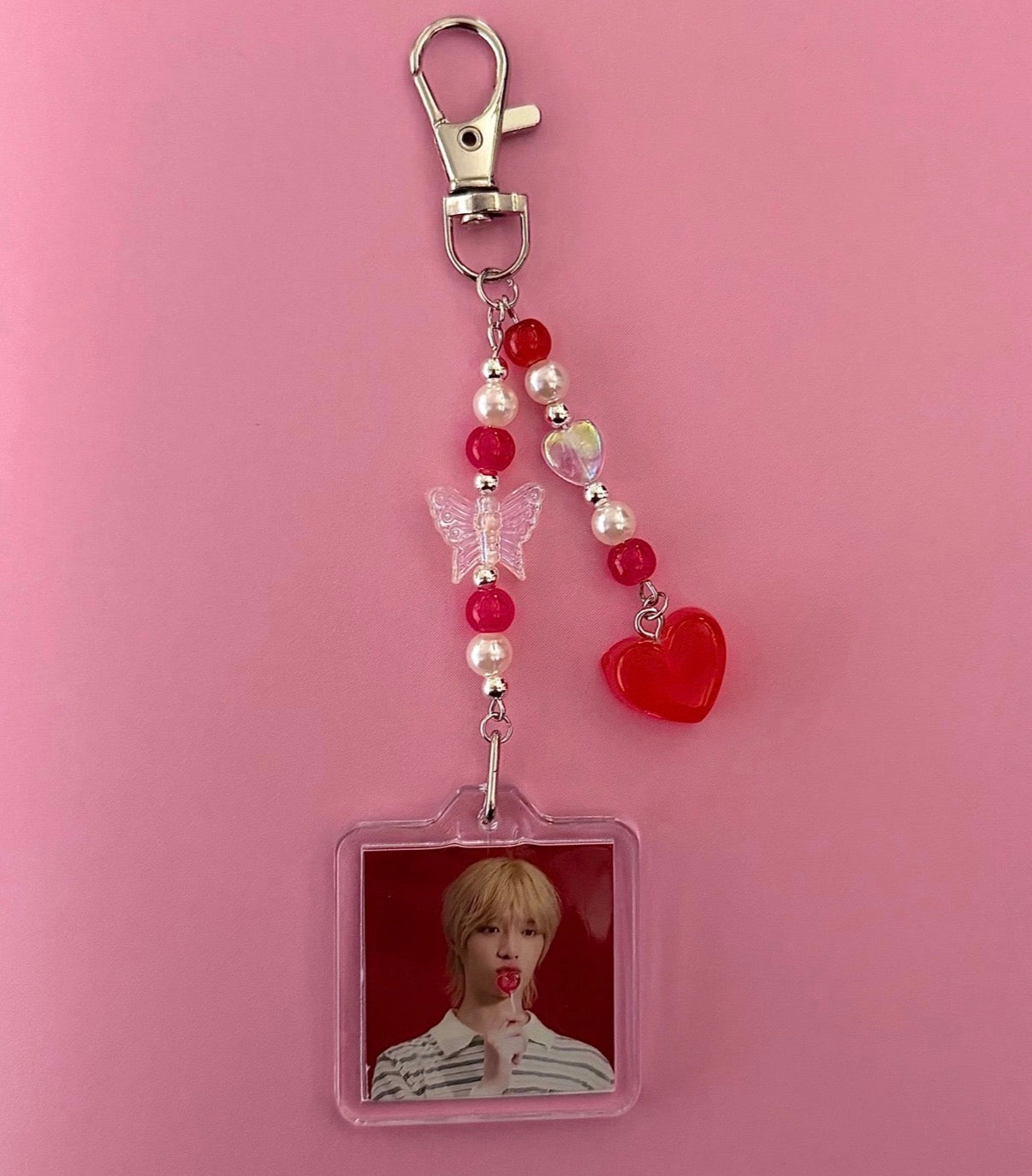 Kpop boyband inspired keychain