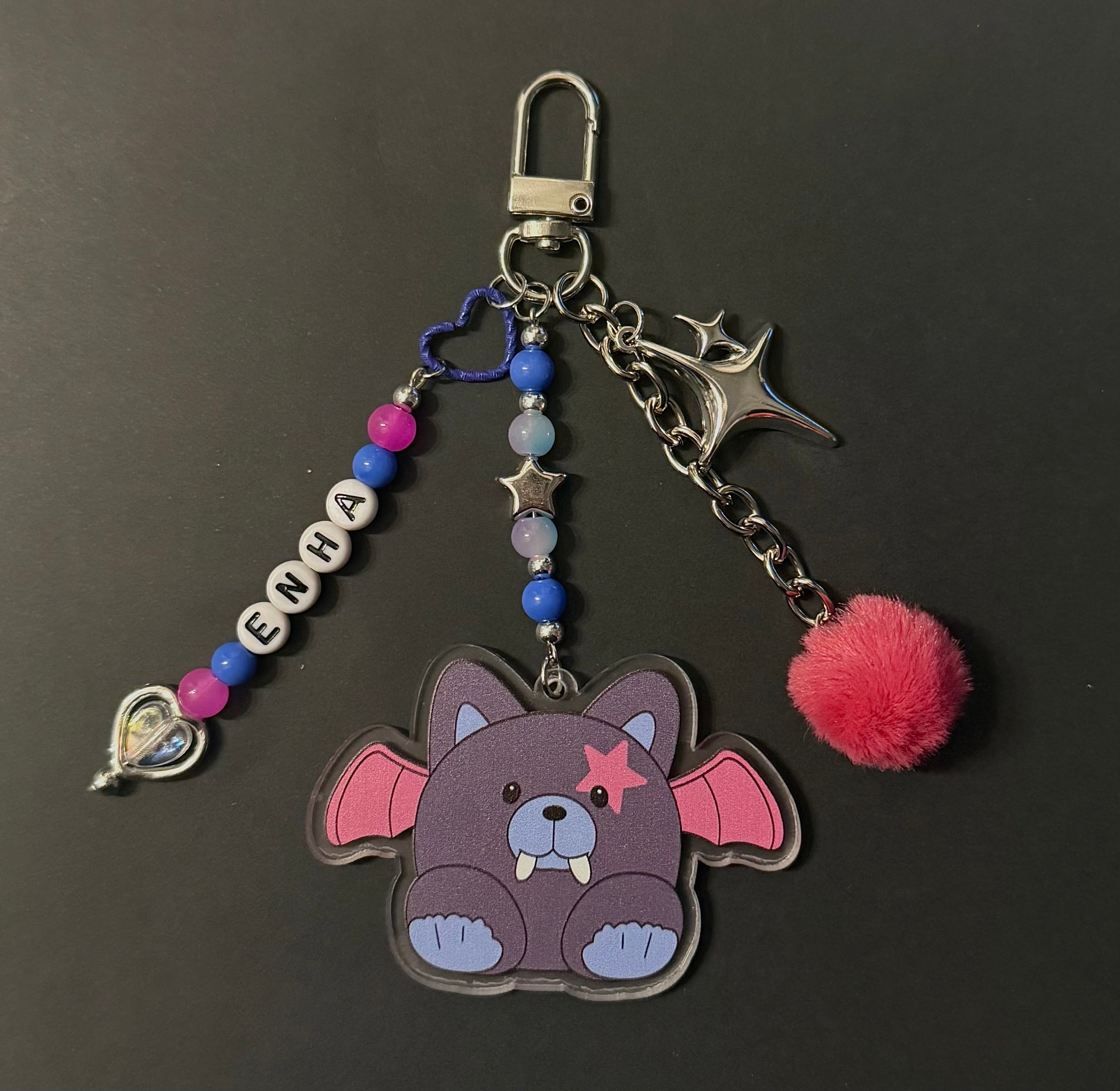 Kpop Vampire inspired keychain