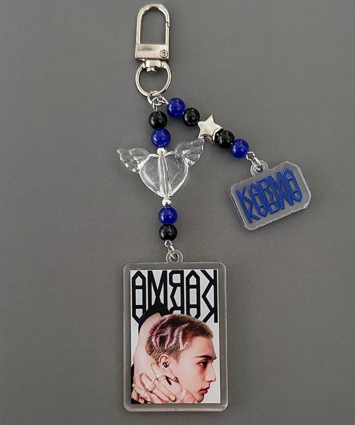 SKZ KARMA inspired keychain