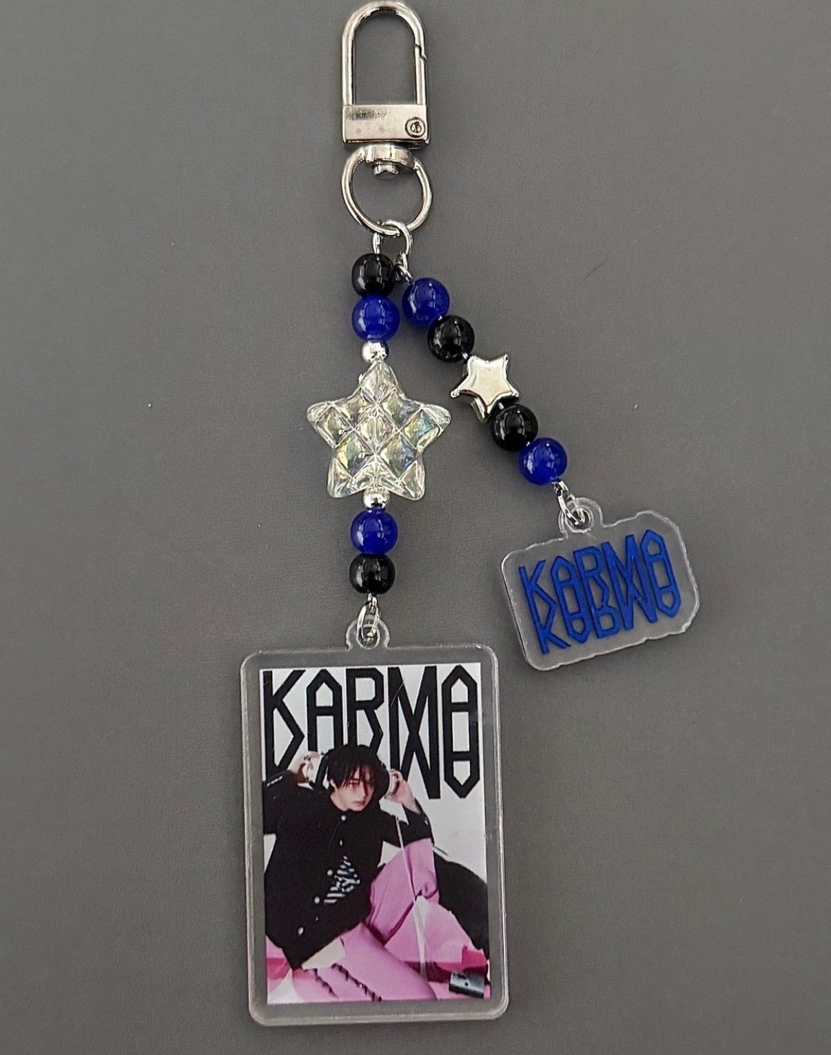 SKZ KARMA inspired keychain