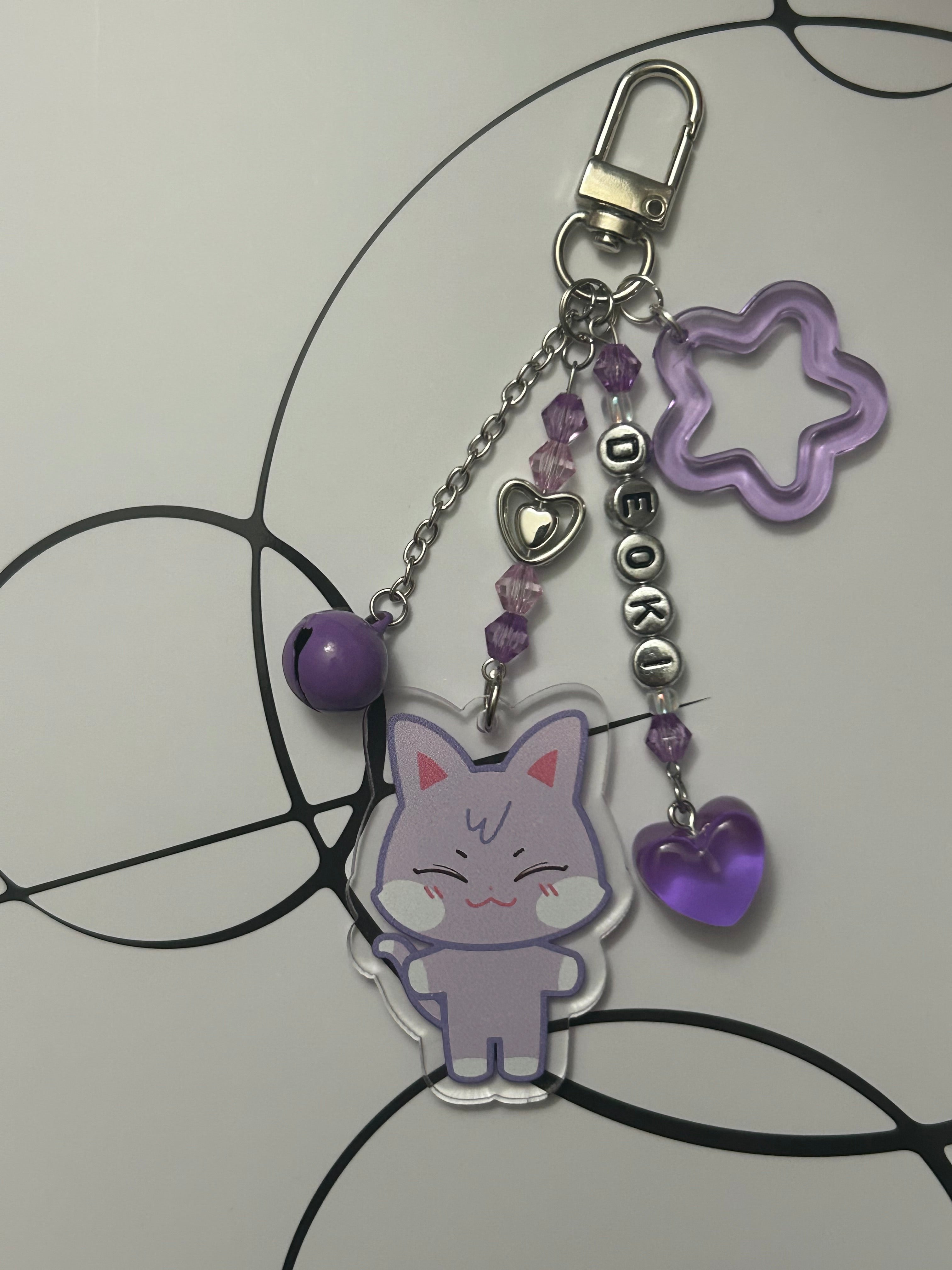 ATEEZ ANITEEZ inspired keychain