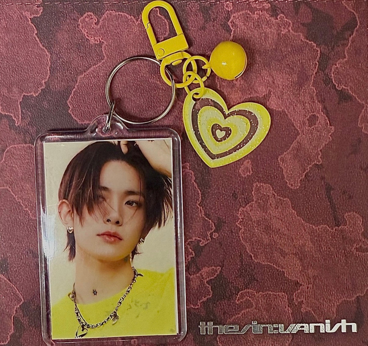 Kpop boyband inspired keychain