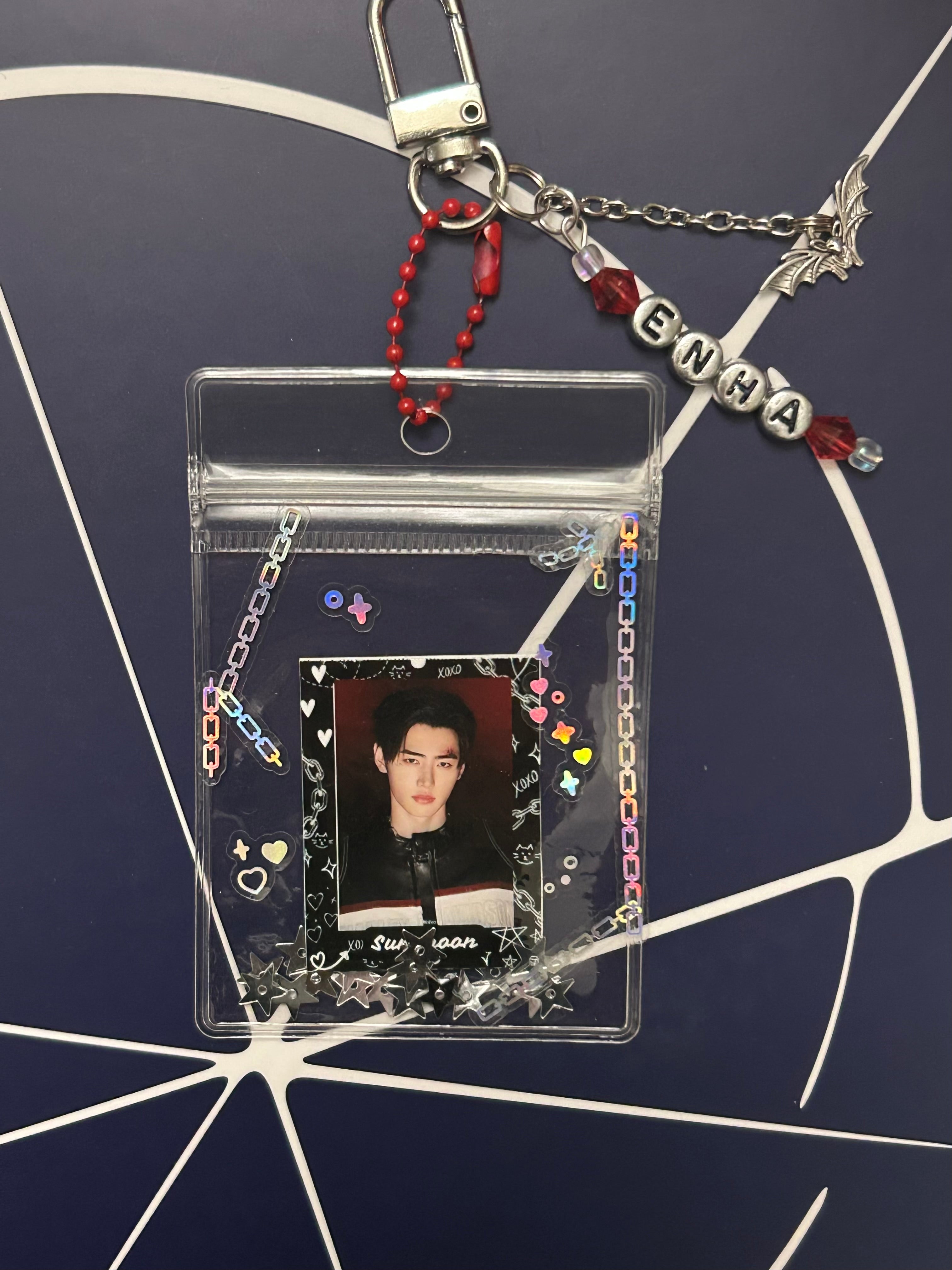 Kpop boyband inspired keychain