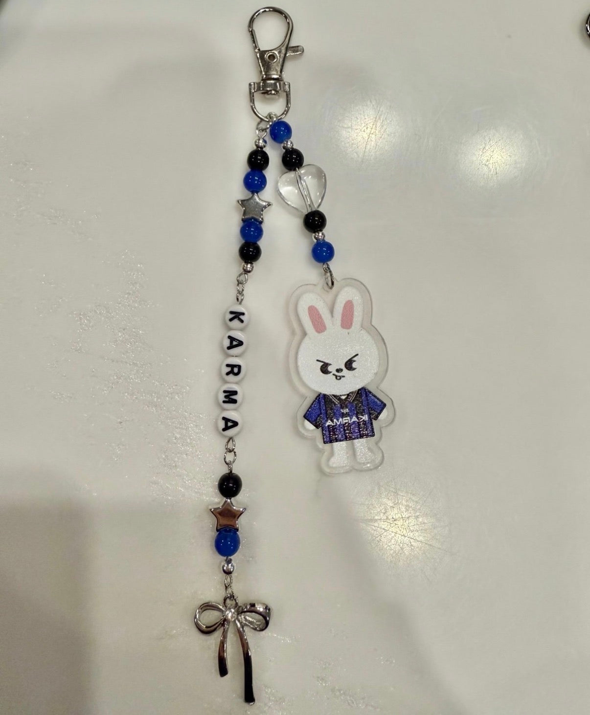 SKZ KARMA inspired keychain