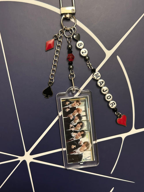 82 Major inspired keychain
