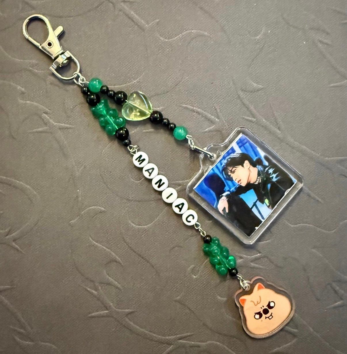 SKZ MANIAC inspired keychain