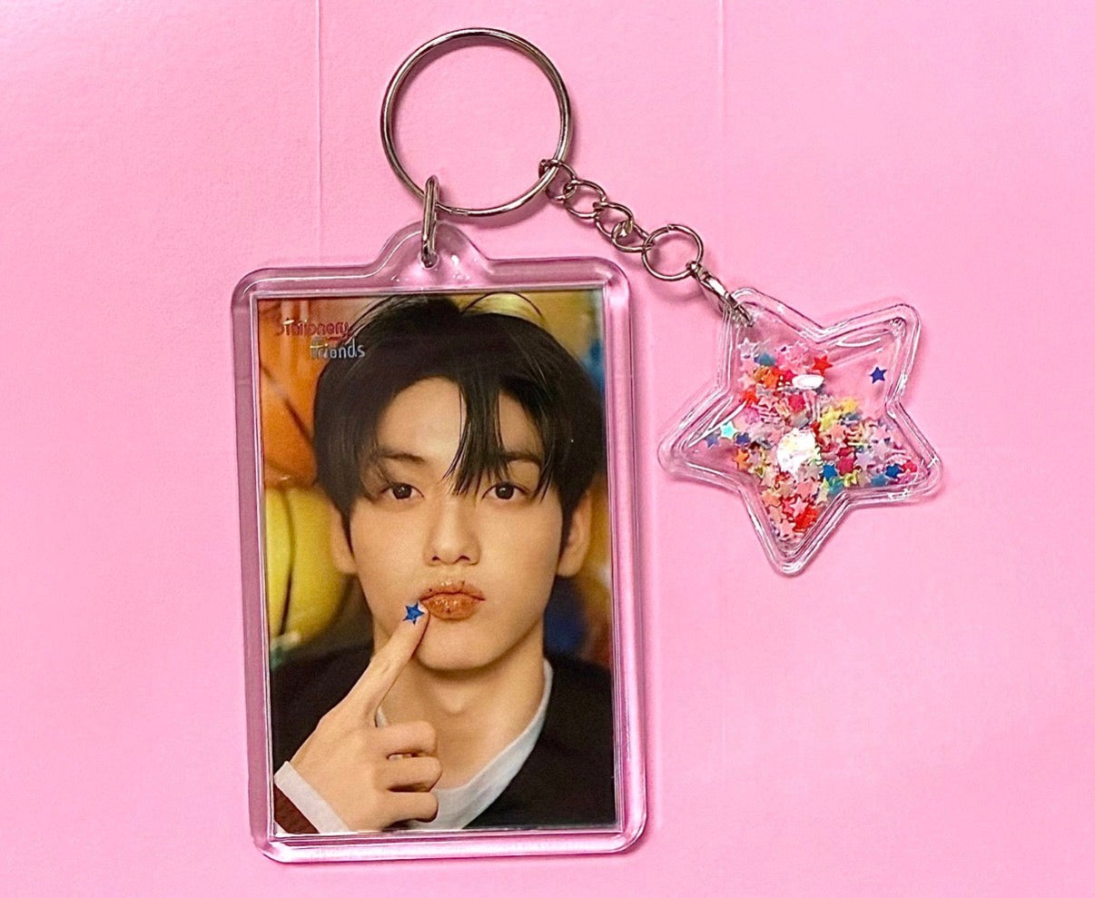Kpop boyband inspired keychain