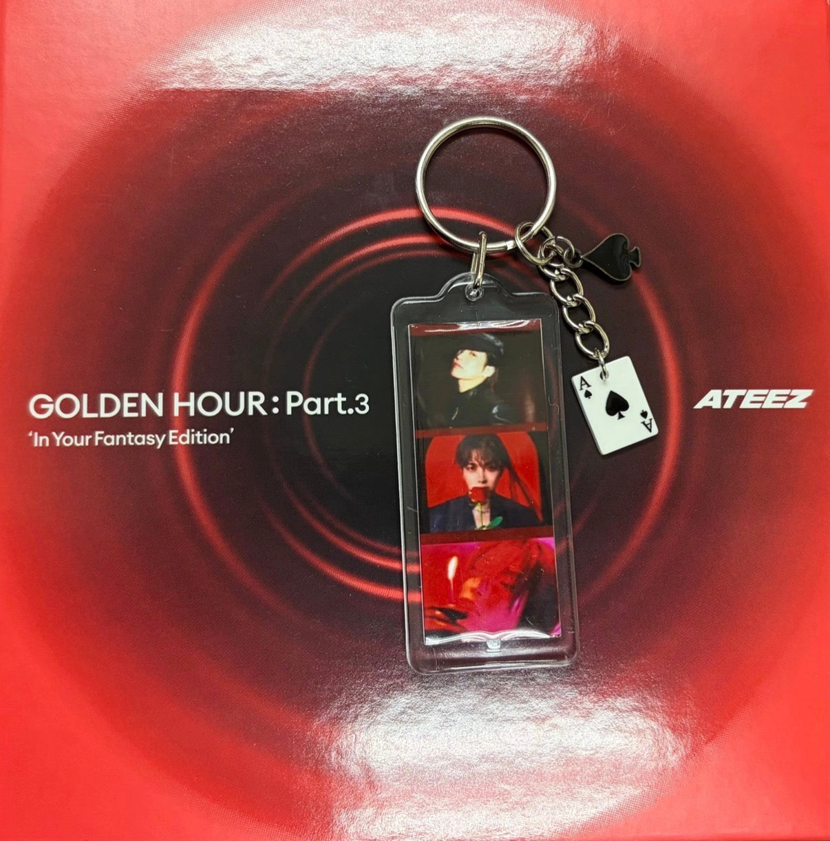 ATEEZ IYF inspired keychain