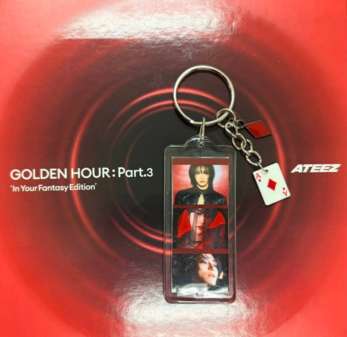 ATEEZ IYF inspired keychain