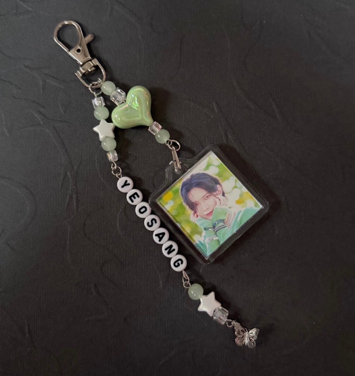 ATEEZ inspired photo keychain