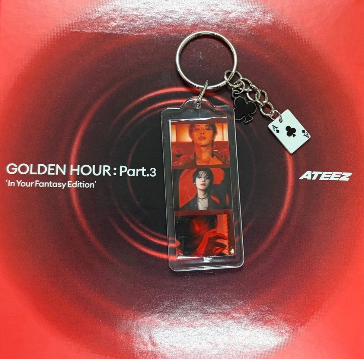 ATEEZ IYF inspired keychain