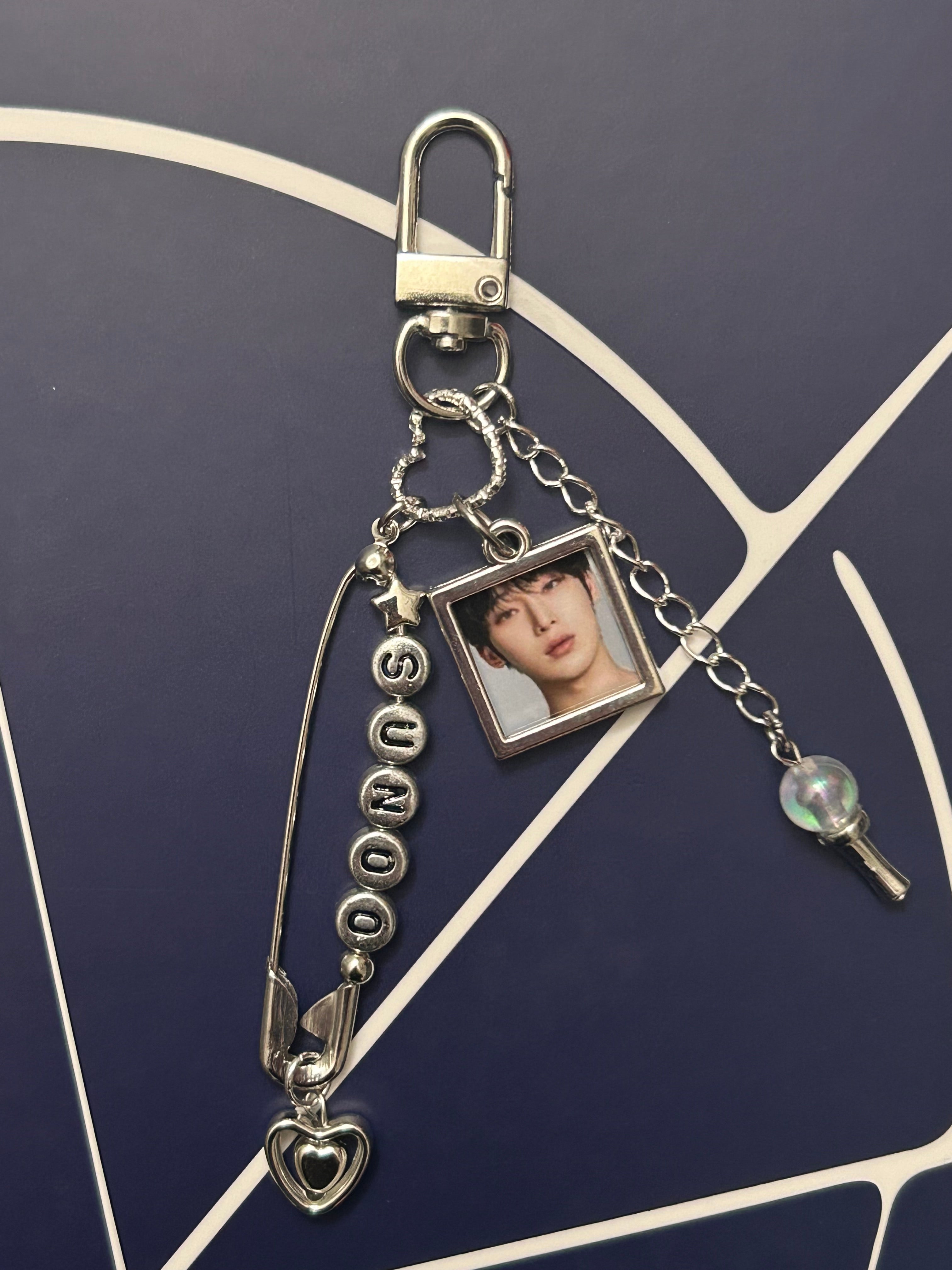 Kpop boyband inspired keychain