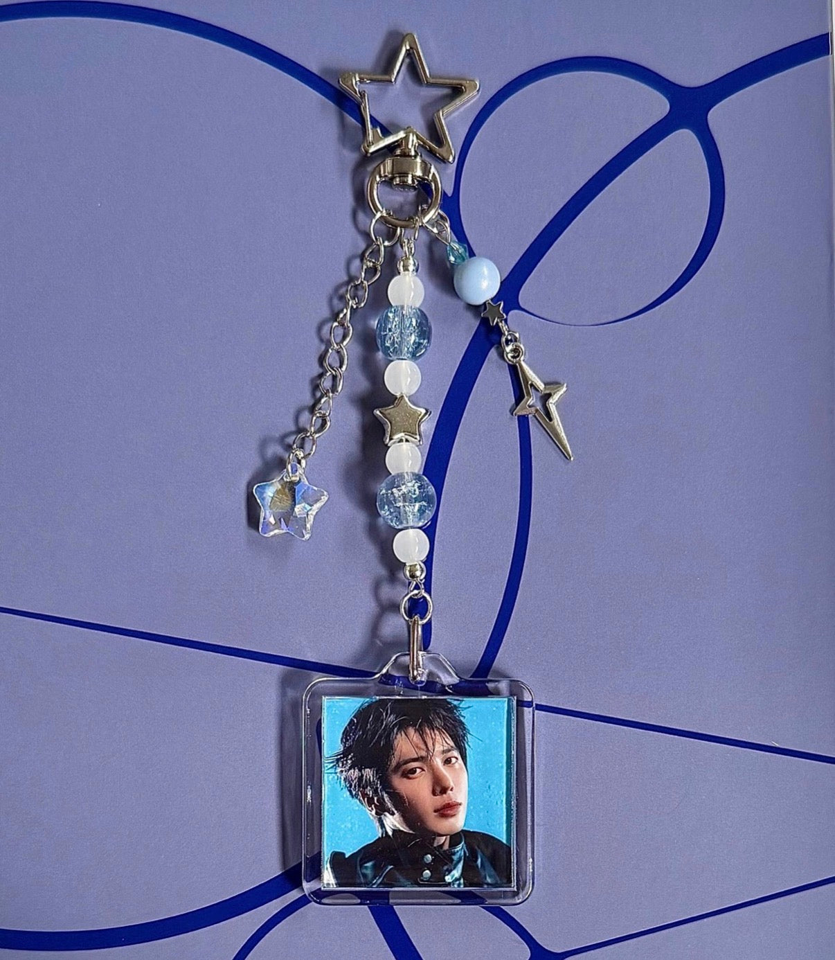 Kpop boyband inspired keychain