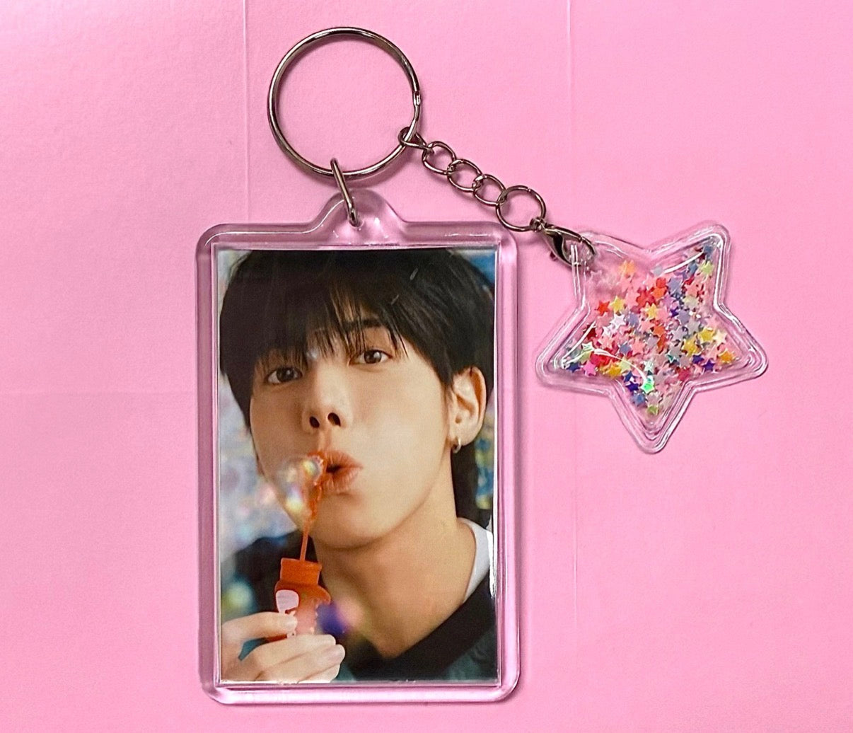 Kpop boyband inspired keychain