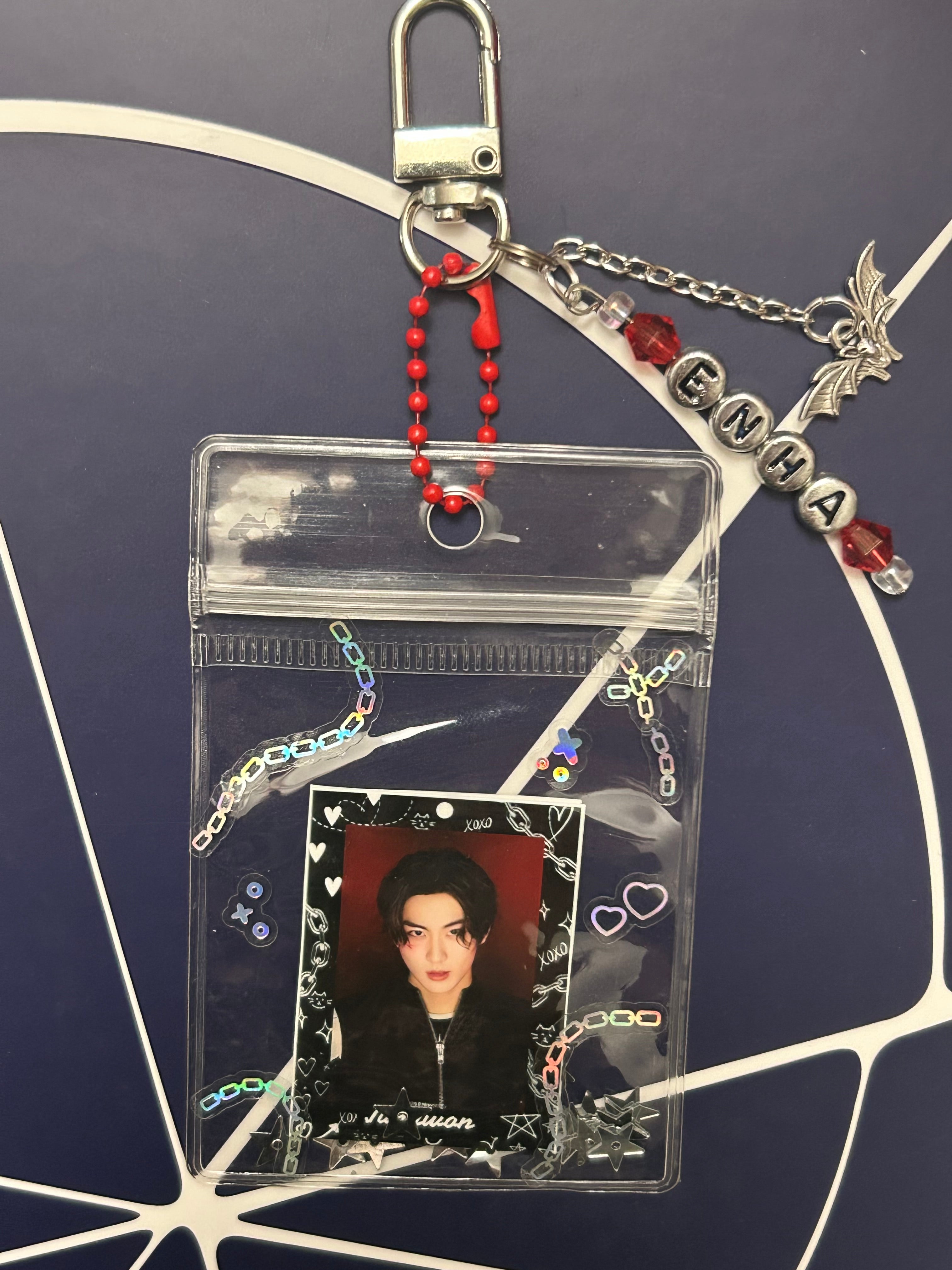 Kpop boyband inspired keychain