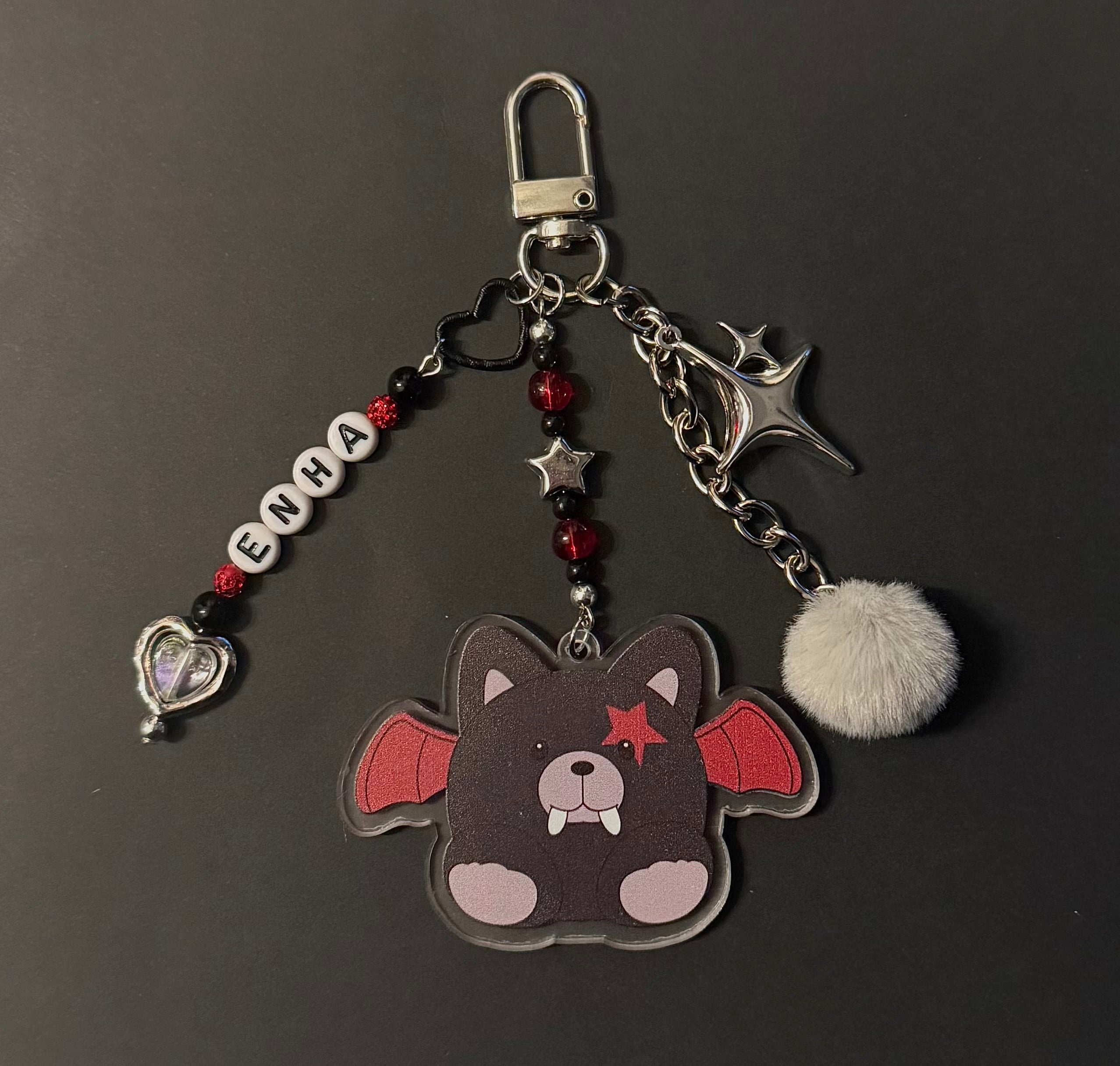 Kpop Vampire inspired keychain